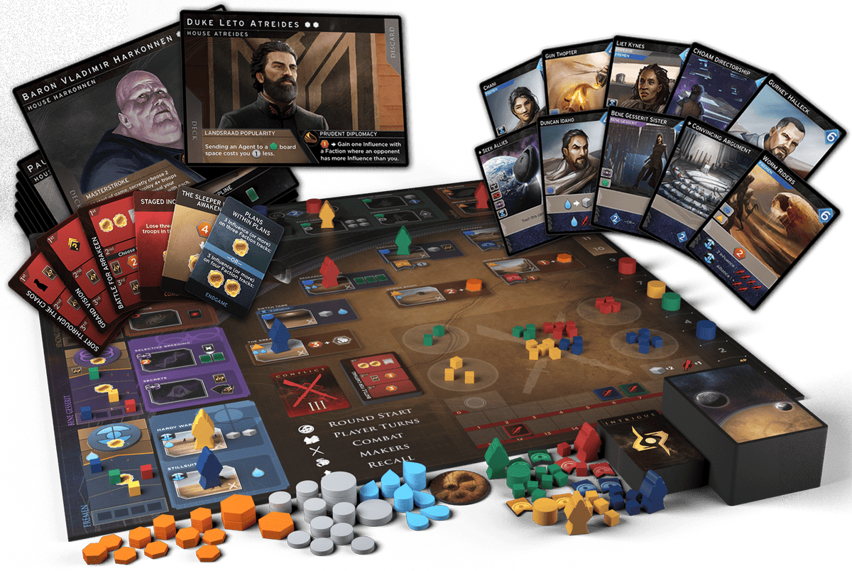 dire wolf digital Board Games > Large Box Games Dune Imperium 810058800008 DWD 01000