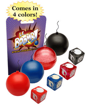 --- Board Games > Party Games Le Boomb!: Black 080742097759 SJG 131347A