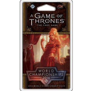 A Game of Thrones 2E: 2016 World Championship Deck