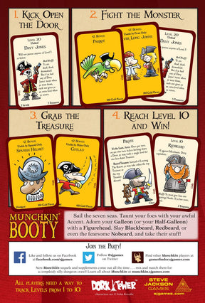 --- Board Games > Small Box Games Munchkin: Booty 837654320600 SJG 1459