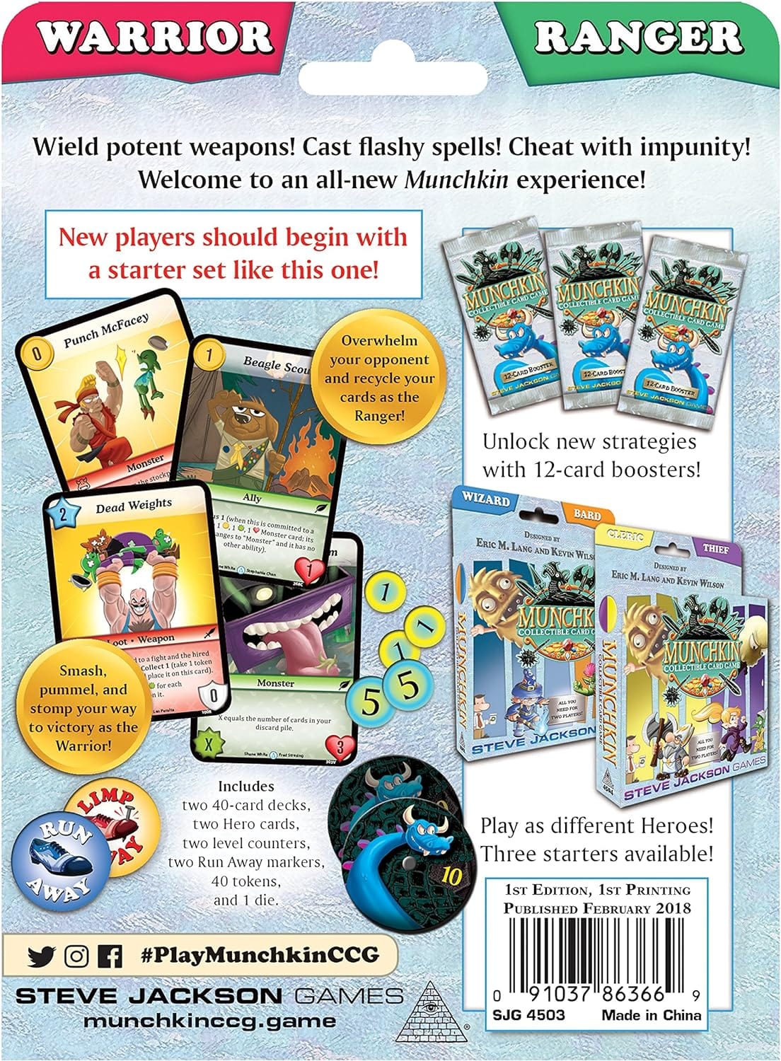 Munchkin CCG: Ranger/Warrior Starter Munchkin CCG: Ranger/Warrior Starter
