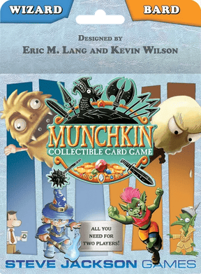 --- Board Games > Small Box Games Munchkin CCG: Wizard/Bard Starter 091037863652 SJG4502