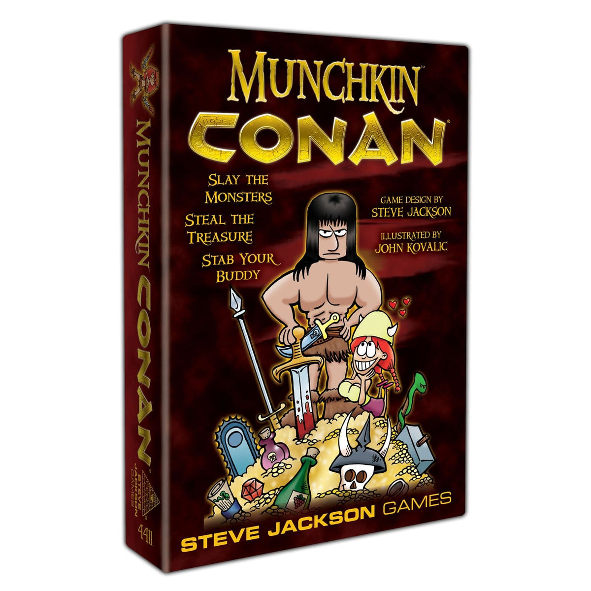 --- Board Games > Small Box Games Munchkin: Munchkin Conan 837654320983 SJG 4411