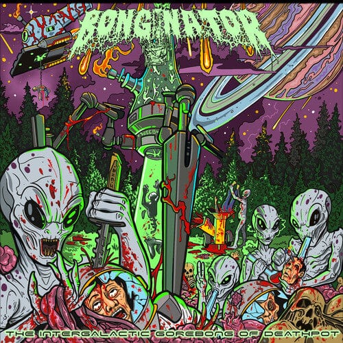 Weltnetz INC. Music > Vinyl Records Bonginator - The Intergalactic Gorebong of Deathpot [Explicit Content] (Colored Vinyl, Gold, Purple, 140 Gram Vinyl) 884388879621 TQNY879621.1