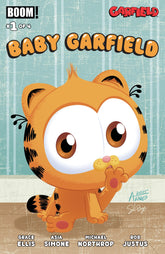 Boom Entertainment Comic Books Baby Garfield #1 A Main (Dressed, Garbowska) 84428401320801011 PRH-84428401320801011