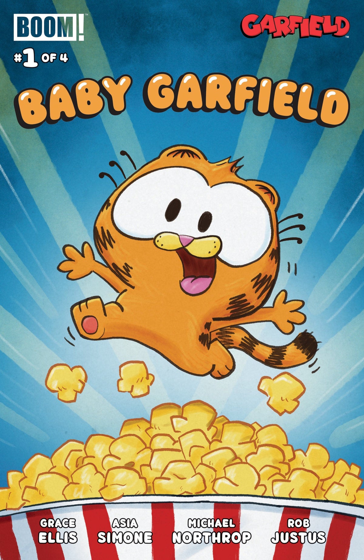 Boom Entertainment Comic Books Baby Garfield #1 B Variant (Dressed, Justus) 84428401320801021 PRH-84428401320801021