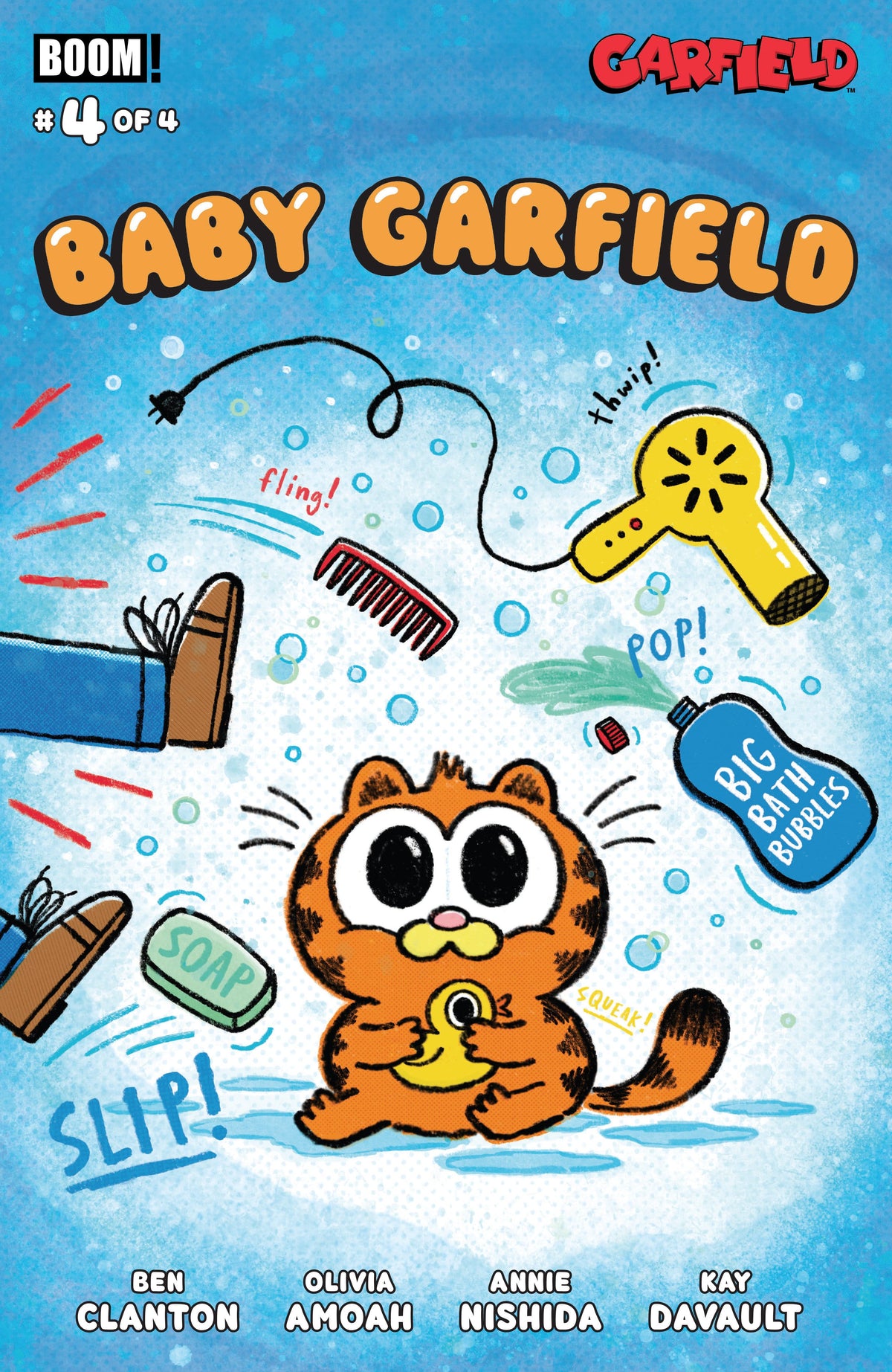 Boom Entertainment Comic Books Baby Garfield #4 B Variant (Dressed, Clanton) 84428401320804021 PRH-84428401320804021