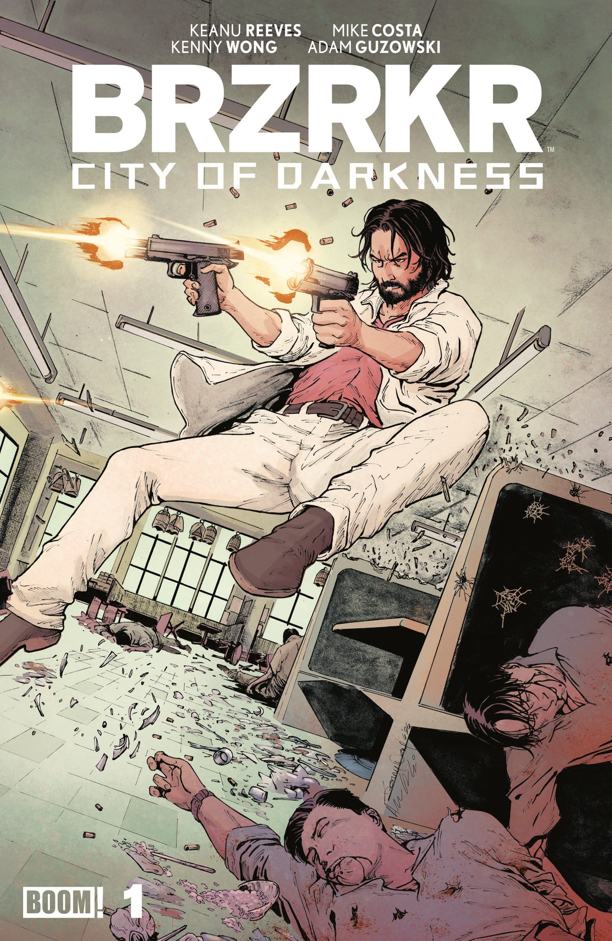 Boom Entertainment Comic Books BRZRKR: City of Darkness #1 A Main (Dressed, Wong) (Release Date: 11/18/2026) 84428401387101011 PRH-84428401387101011