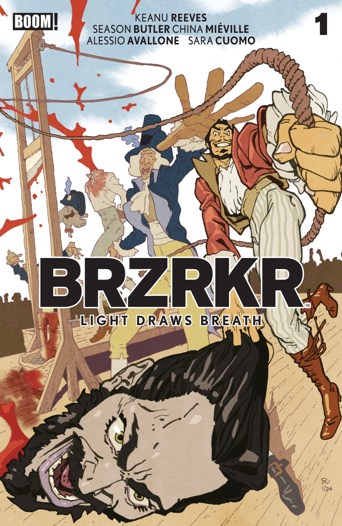 Boom Entertainment Comic Books BRZRKR: Light Draws Breath #1 B Variant (Dressed, Wimberly) 84428401331401021 PRH-84428401331401021