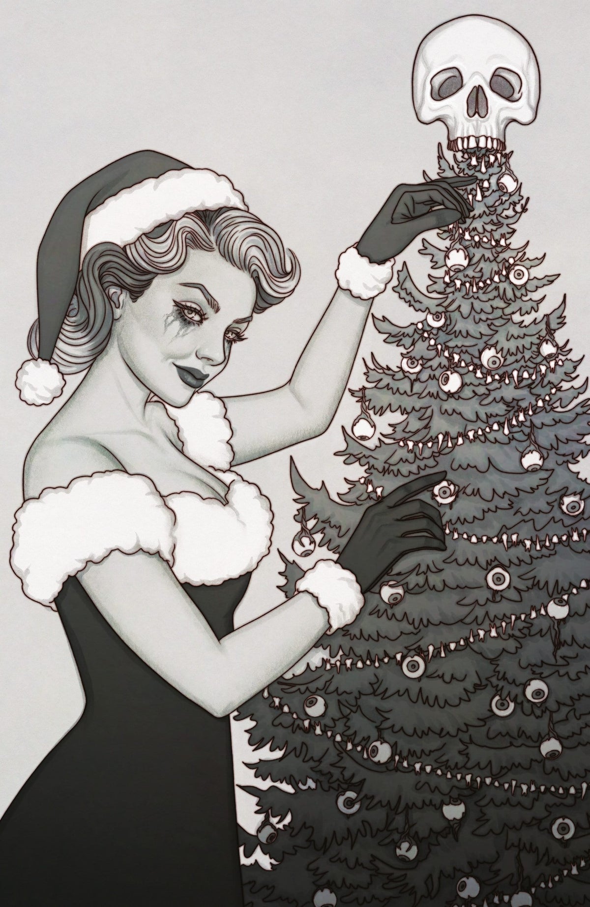 Boom Entertainment Comic Books Christmas Darkness #1 C Glow in the Dark Variant (Full Art, Glow in the Dark, Frison) (Release Date: 12/16/2026) 84428401390101031 PRH-84428401390101031