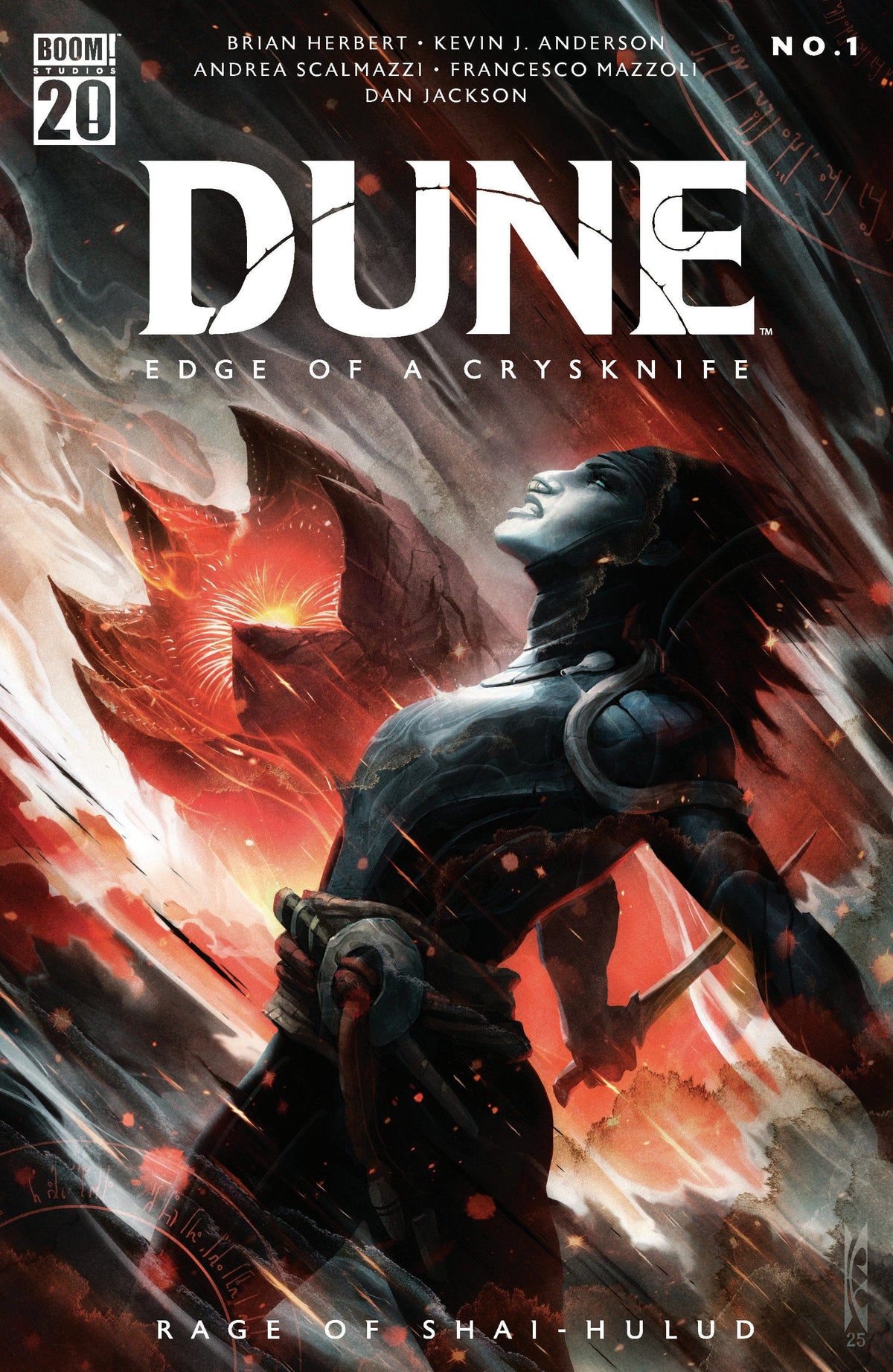 Boom Entertainment Comic Books Dune: Edge of a Crysknife: Rage of Shai-Hulud #1 A Main (Dressed, Swanland) 84428401281201011 PRH-84428401281201011