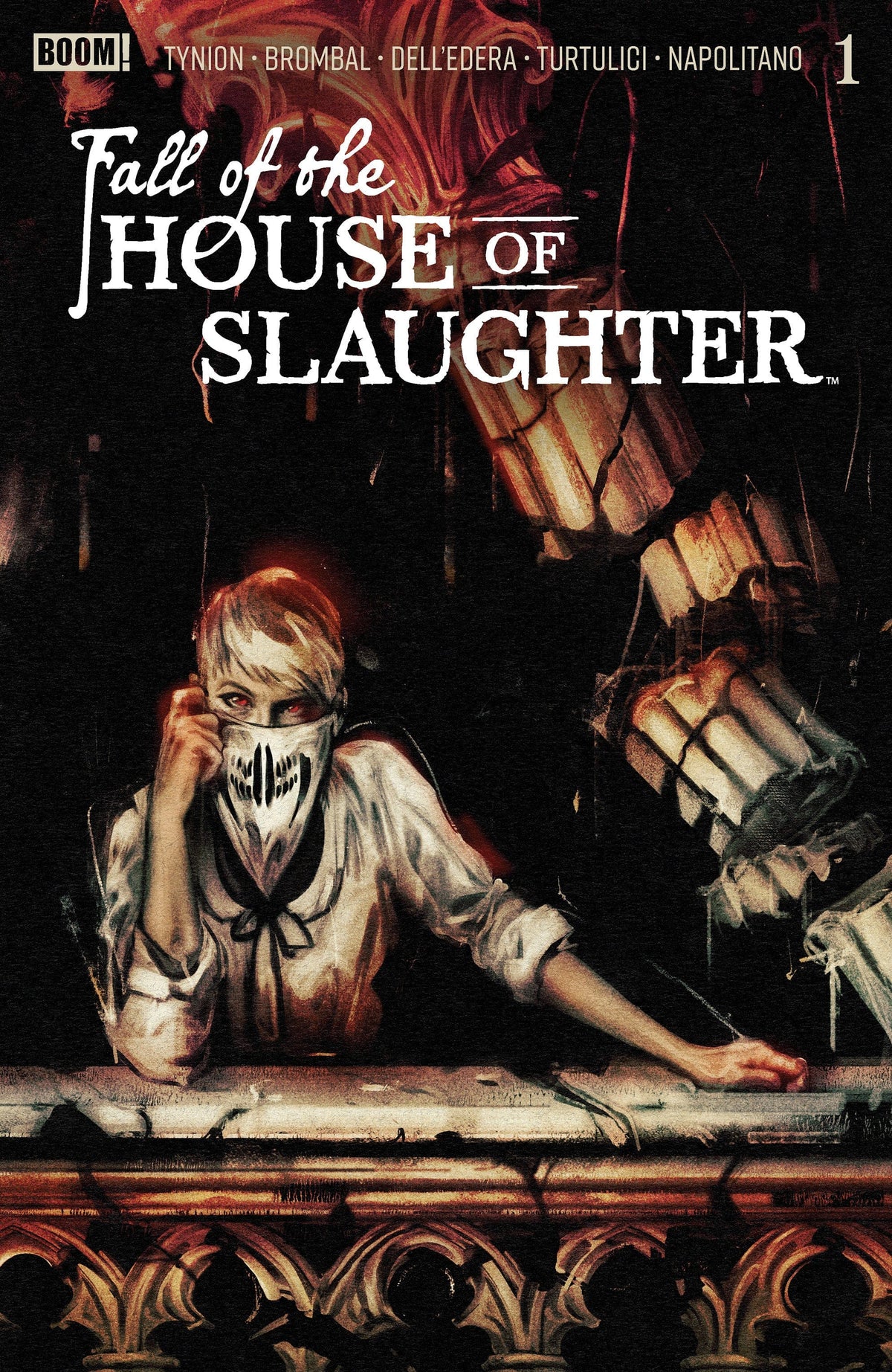 Boom Entertainment Comic Books Fall of the House of Slaughter #1 A Main (Dressed, Connelly) 84428401330701011 PRH-84428401330701011
