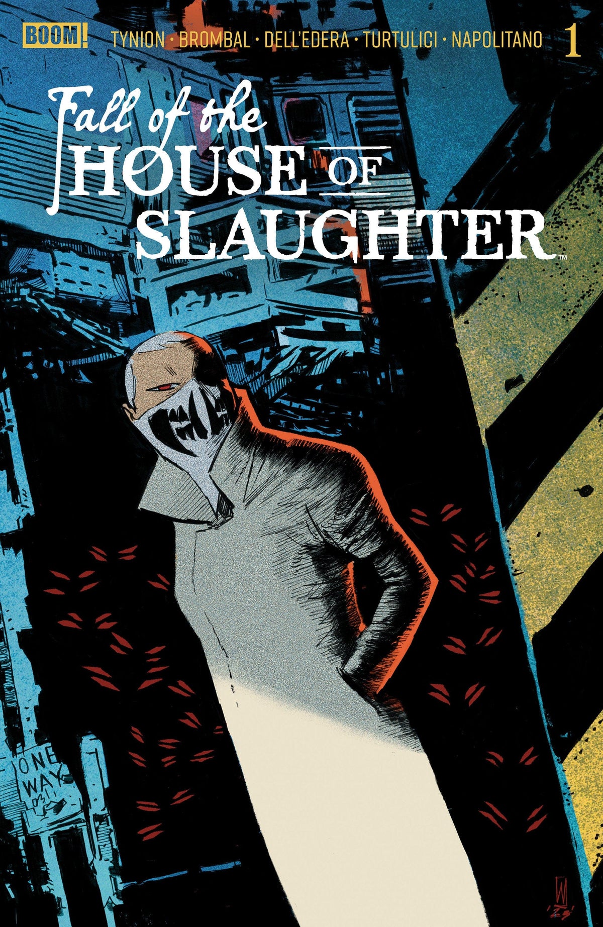 Boom Entertainment Comic Books Fall of the House of Slaughter #1 B Main (Dressed, Dell'Edera) 84428401330701021 PRH-84428401330701021