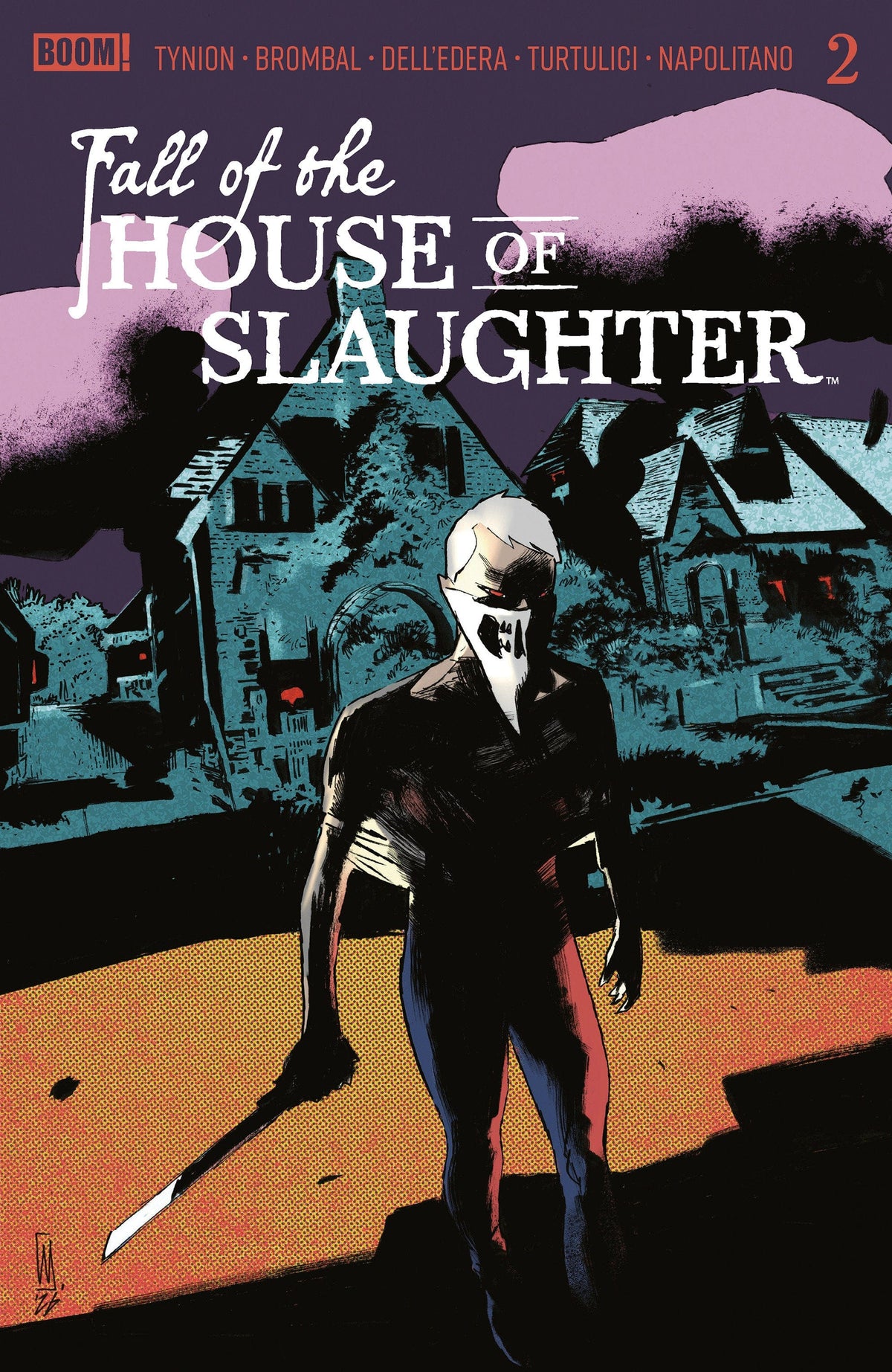 Boom Entertainment Comic Books Fall of the House of Slaughter #2 B Main (Dressed, Dell'Edera) 84428401330702021 PRH-84428401330702021