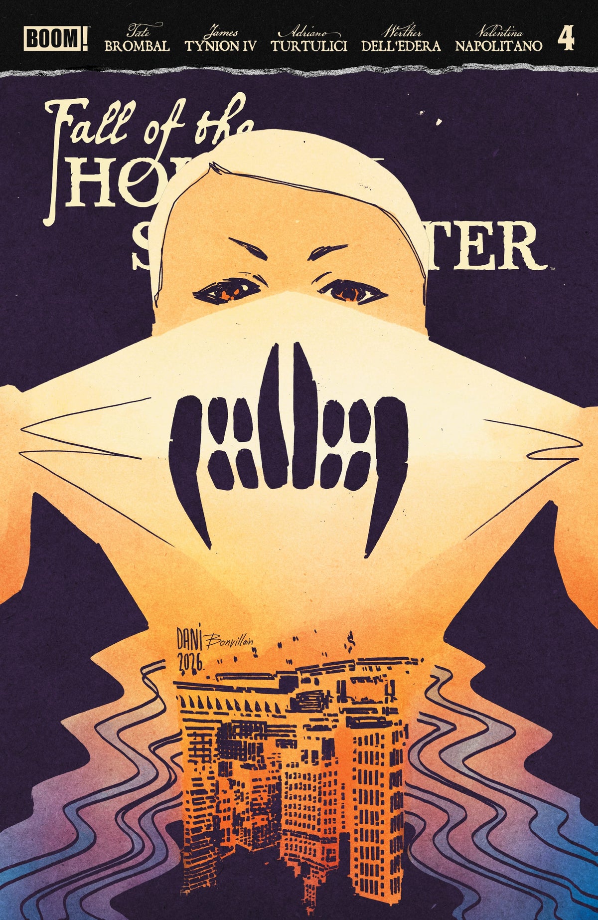 Boom Entertainment Comic Books Fall of the House of Slaughter #4 I FOC Reveal Variant (Dressed, TBA) (Release Date: 08/19/2026) 84428401330704091 PRH-84428401330704091