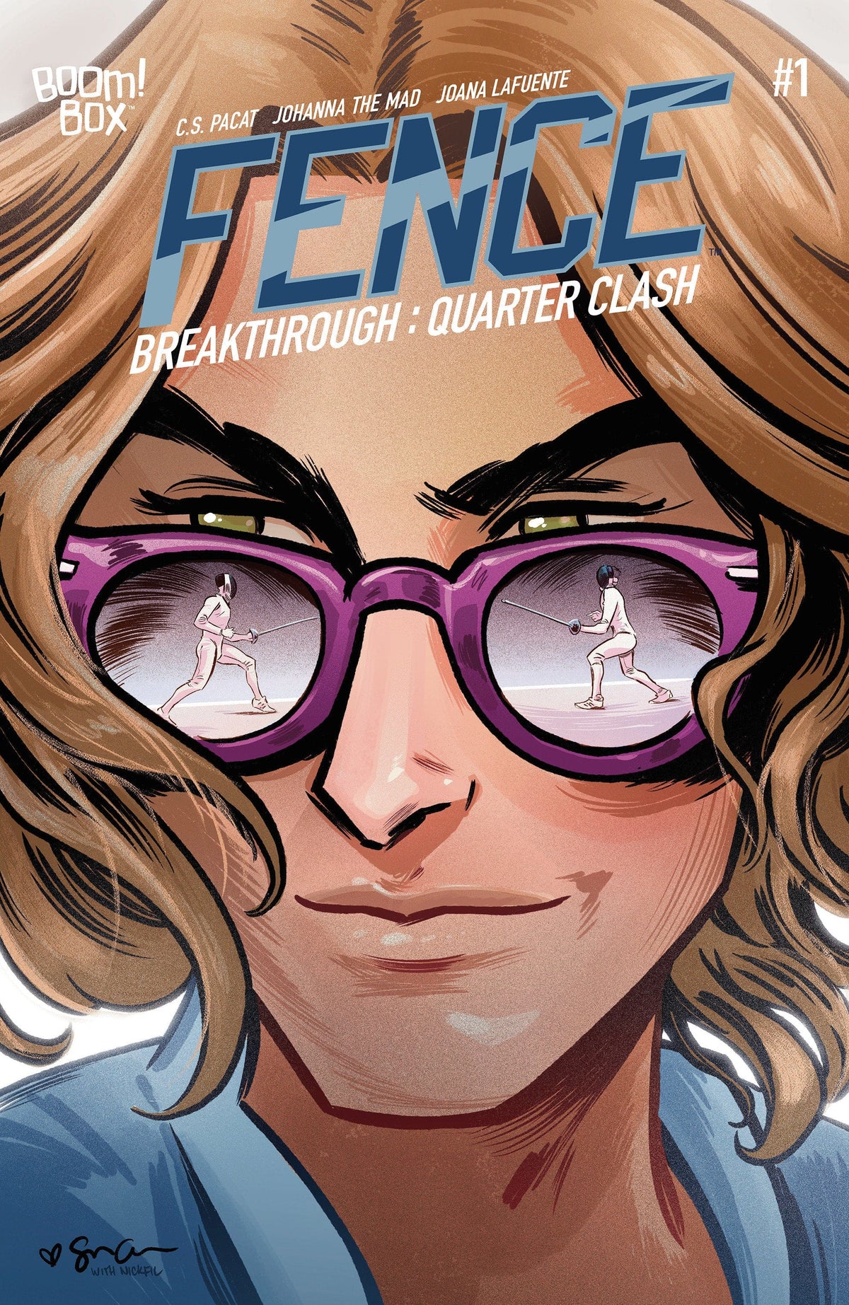 Boom Entertainment Comic Books Fence Breakthrough: Quarter Clash #1 B Variant (Dressed, Grace) 84428401314701021 PRH-84428401314701021