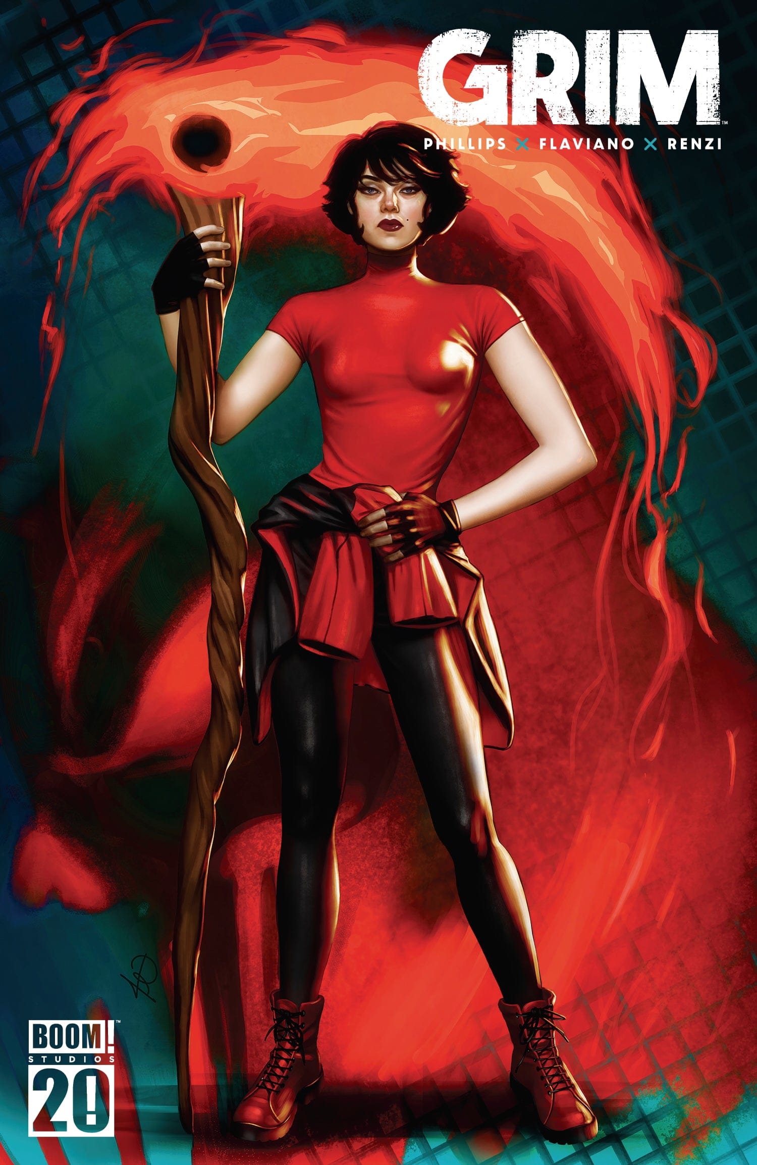 Grim #24 C BOOM 20th Anniversary Variant (Dressed, Puebla)