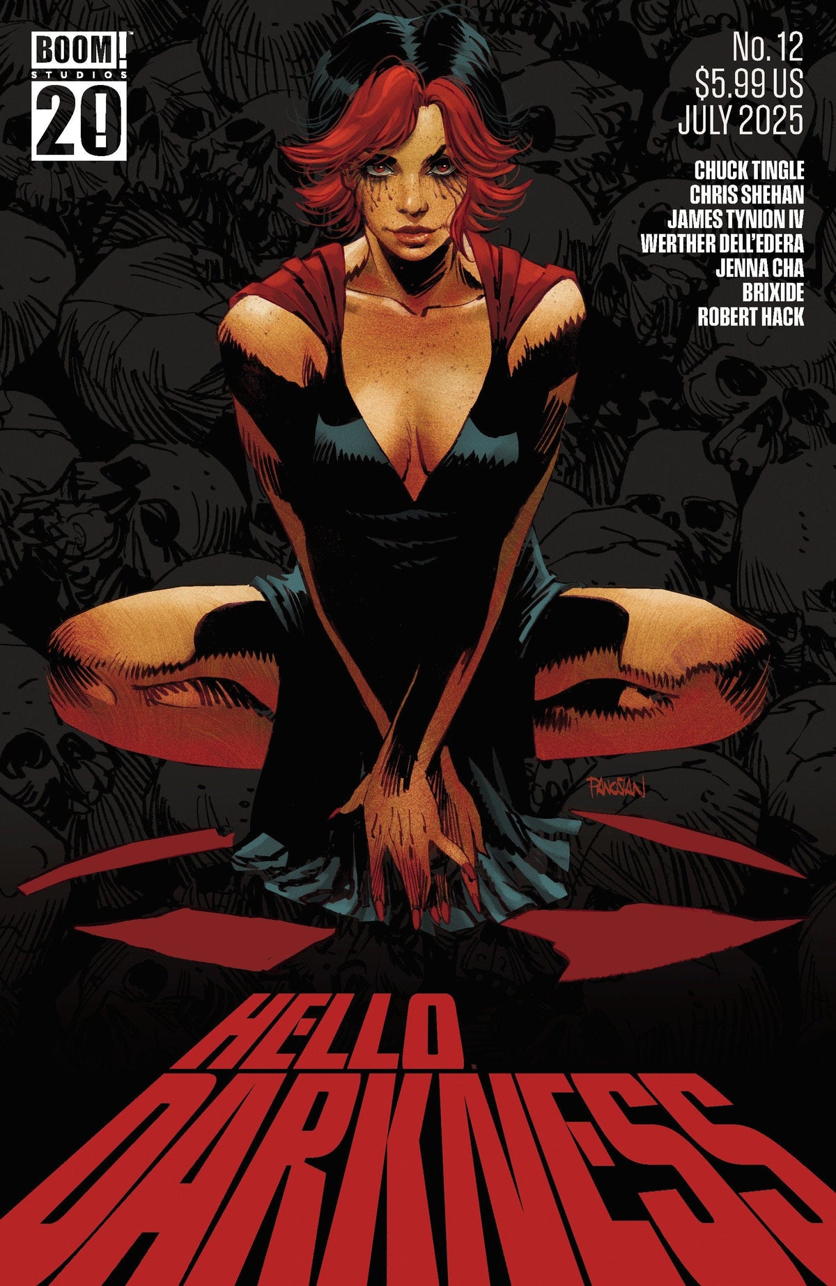 Boom Entertainment Comic Books Hello Darkness #12 D BOOM 20th Anniversary Variant (Dressed, Panosian) 84428401112912041 PRH-84428401112912041
