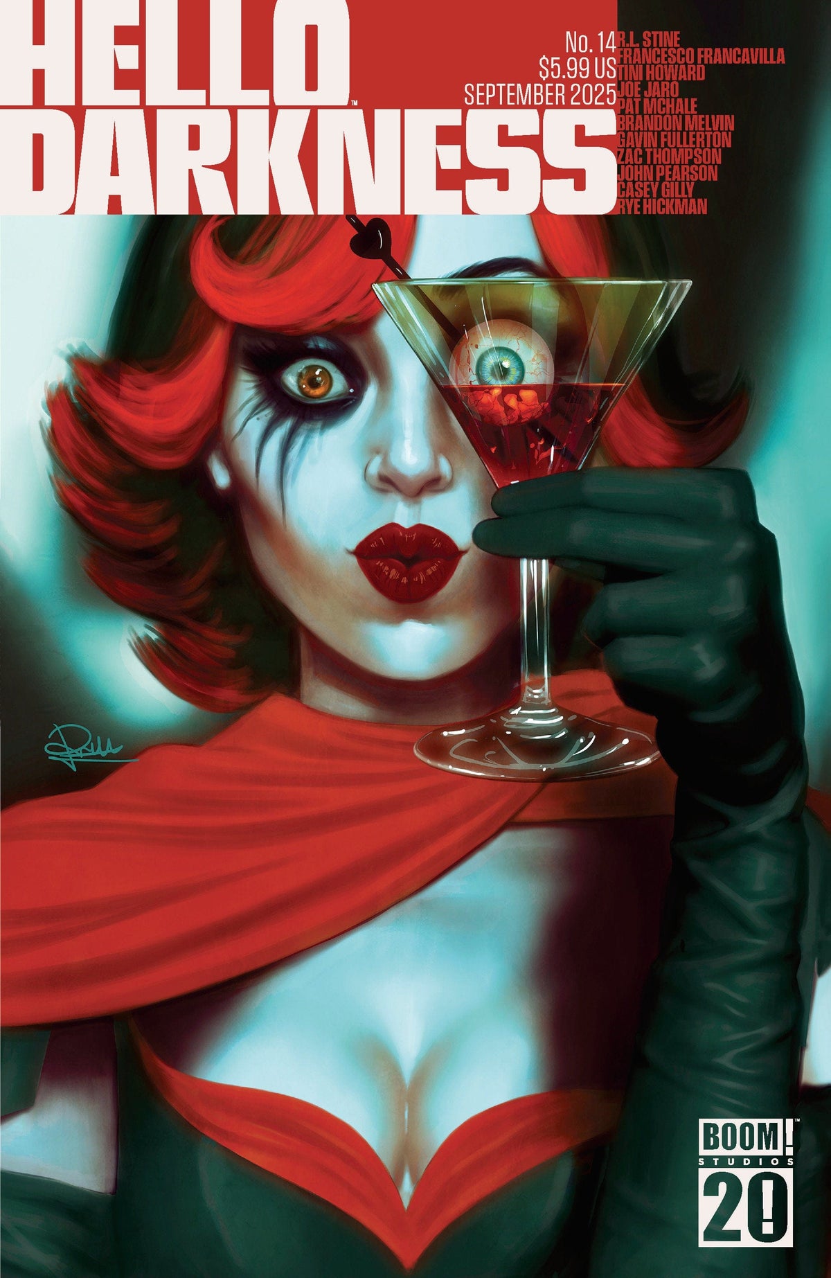 Boom Entertainment Comic Books Hello Darkness #14 D BOOM 20th Anniversary Variant (Dressed, Puebla) 84428401112914041 PRH-84428401112914041