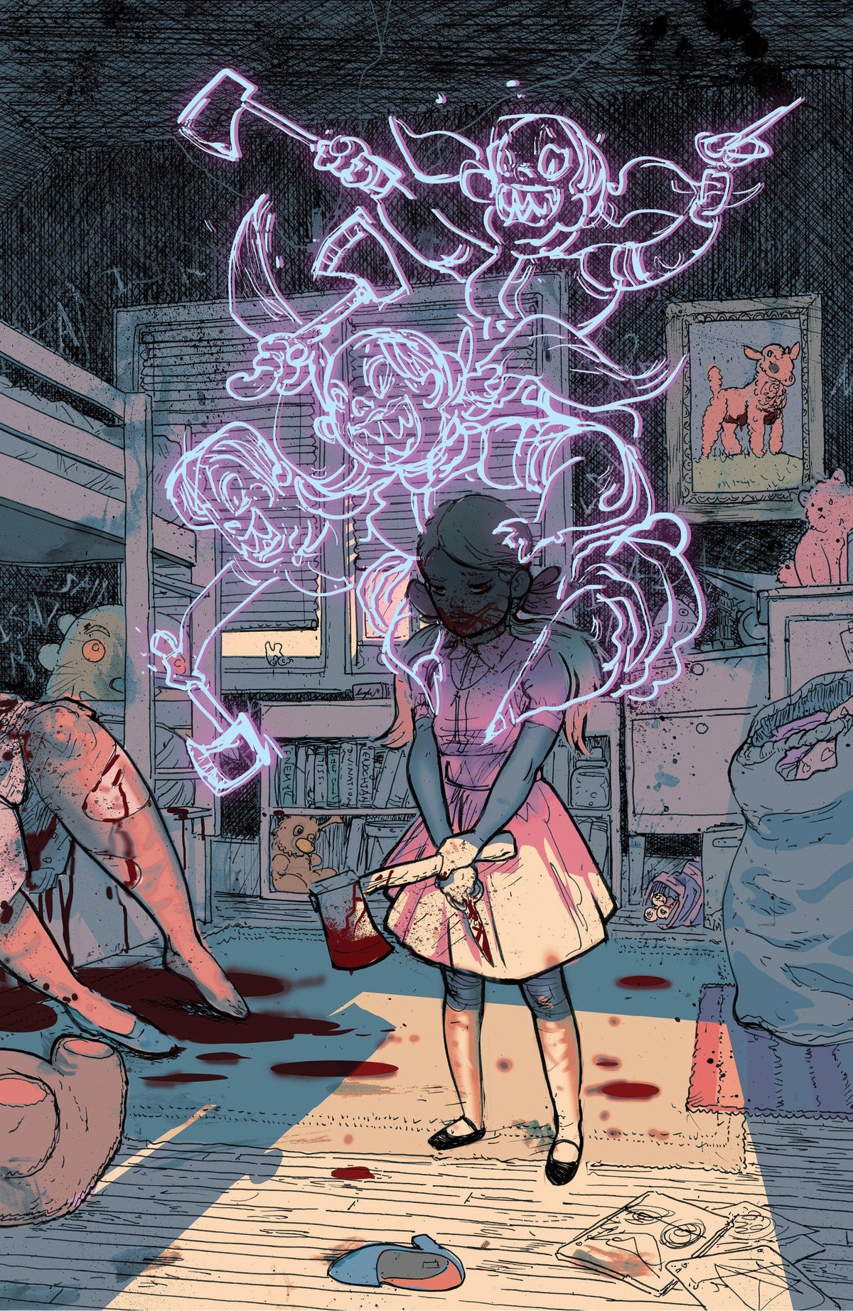 Boom Entertainment Comic Books Hello Darkness #19 C Variant (Full Art, Rossmo) 84428401112919031 PRH-84428401112919031