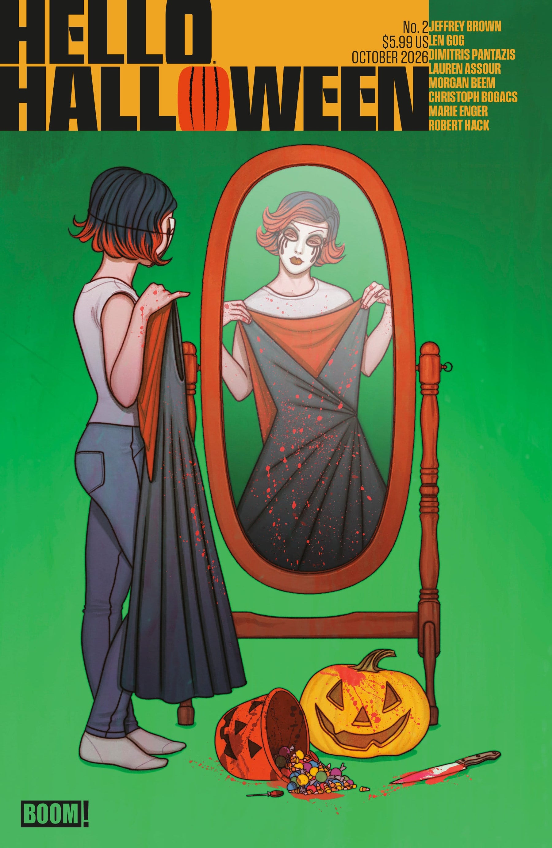 Hello Halloween #2 B Variant (Dressed, Frison) (Release Date: 10/21/2026)