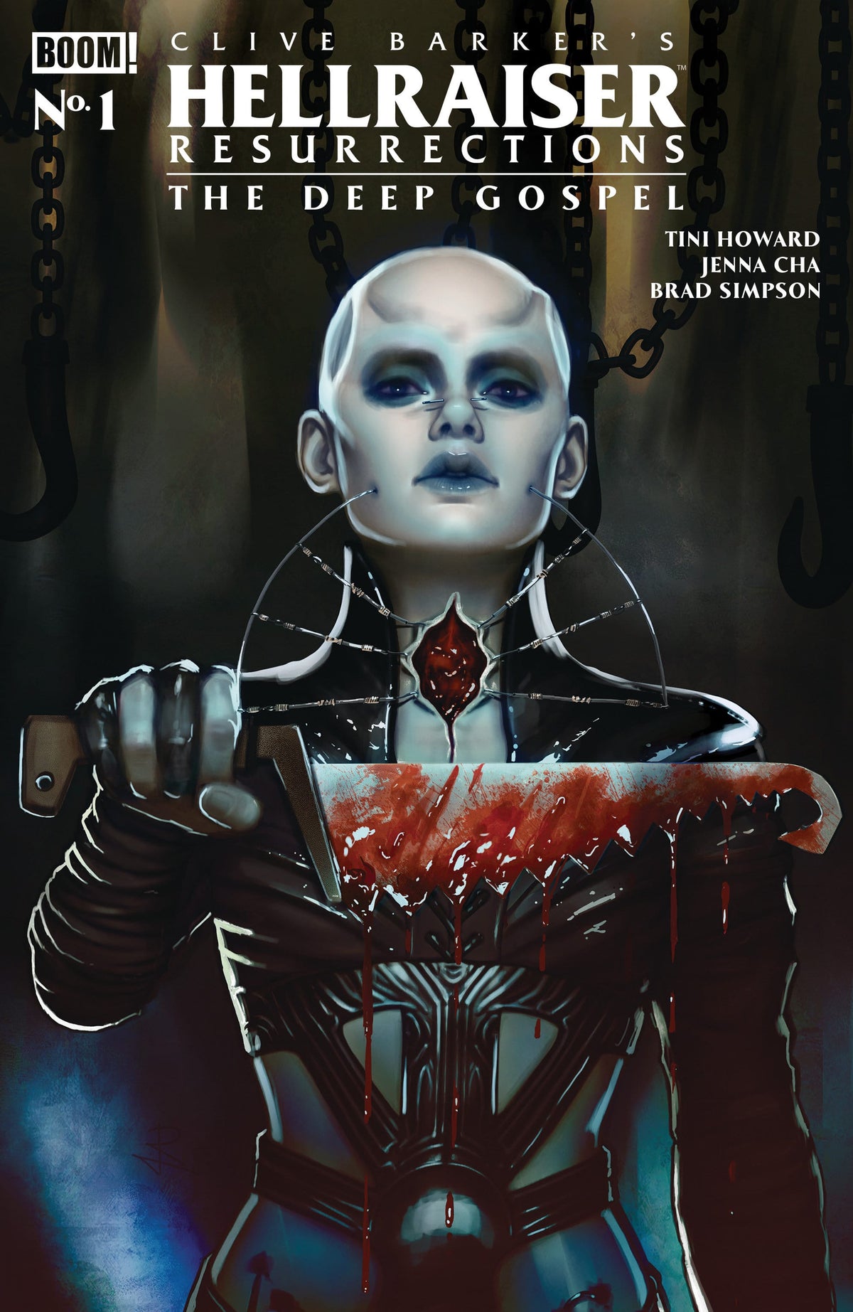 Boom Entertainment Comic Books Hellraiser: Resurrections - The Deep Gospel #1 A Main (Dressed, Puebla) (Release Date: 09/16/2026) 84428401364203011 PRH-84428401364203011