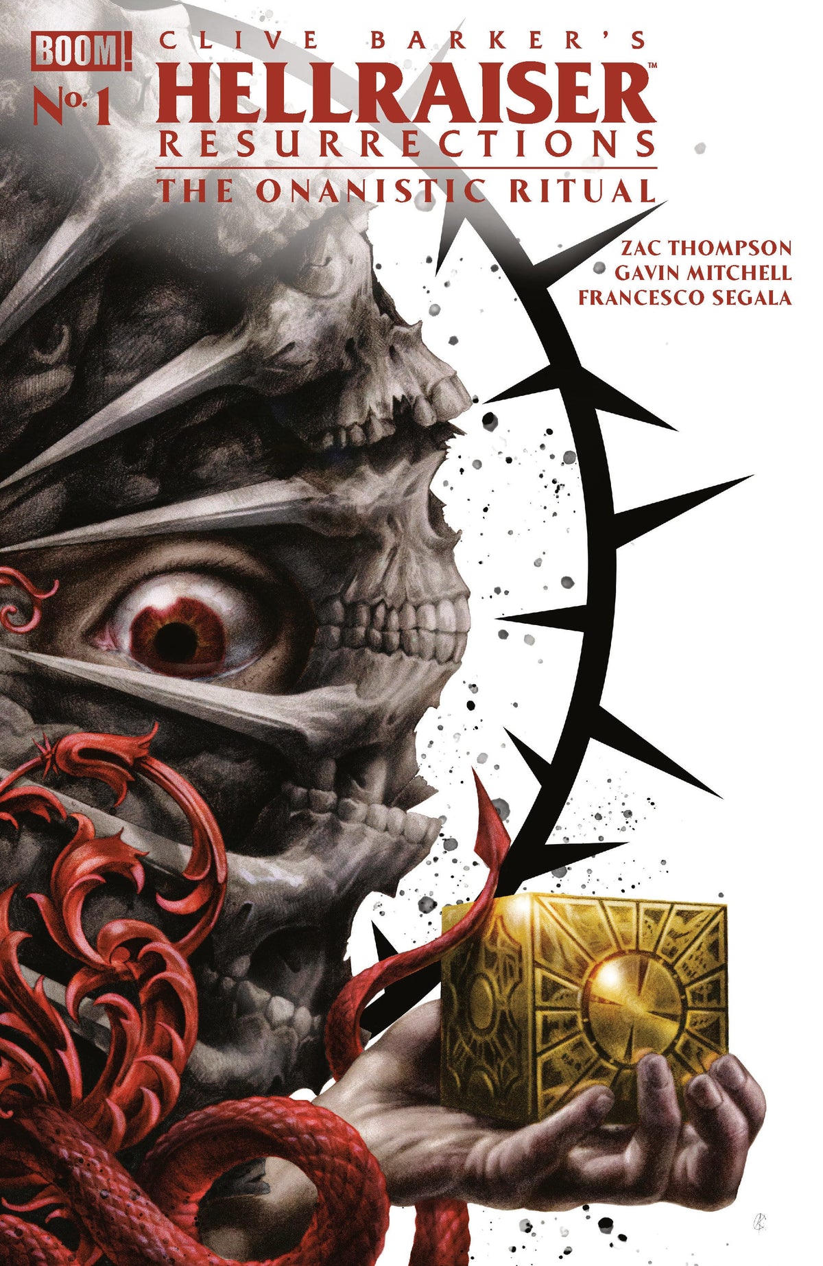 Boom Entertainment Comic Books Hellraiser: Resurrections - The Onanistic Ritual #1 G FOC Reveal Variant (Dressed, TBA) (Release Date: 09/09/2026) 84428401364202071 PRH-84428401364202071