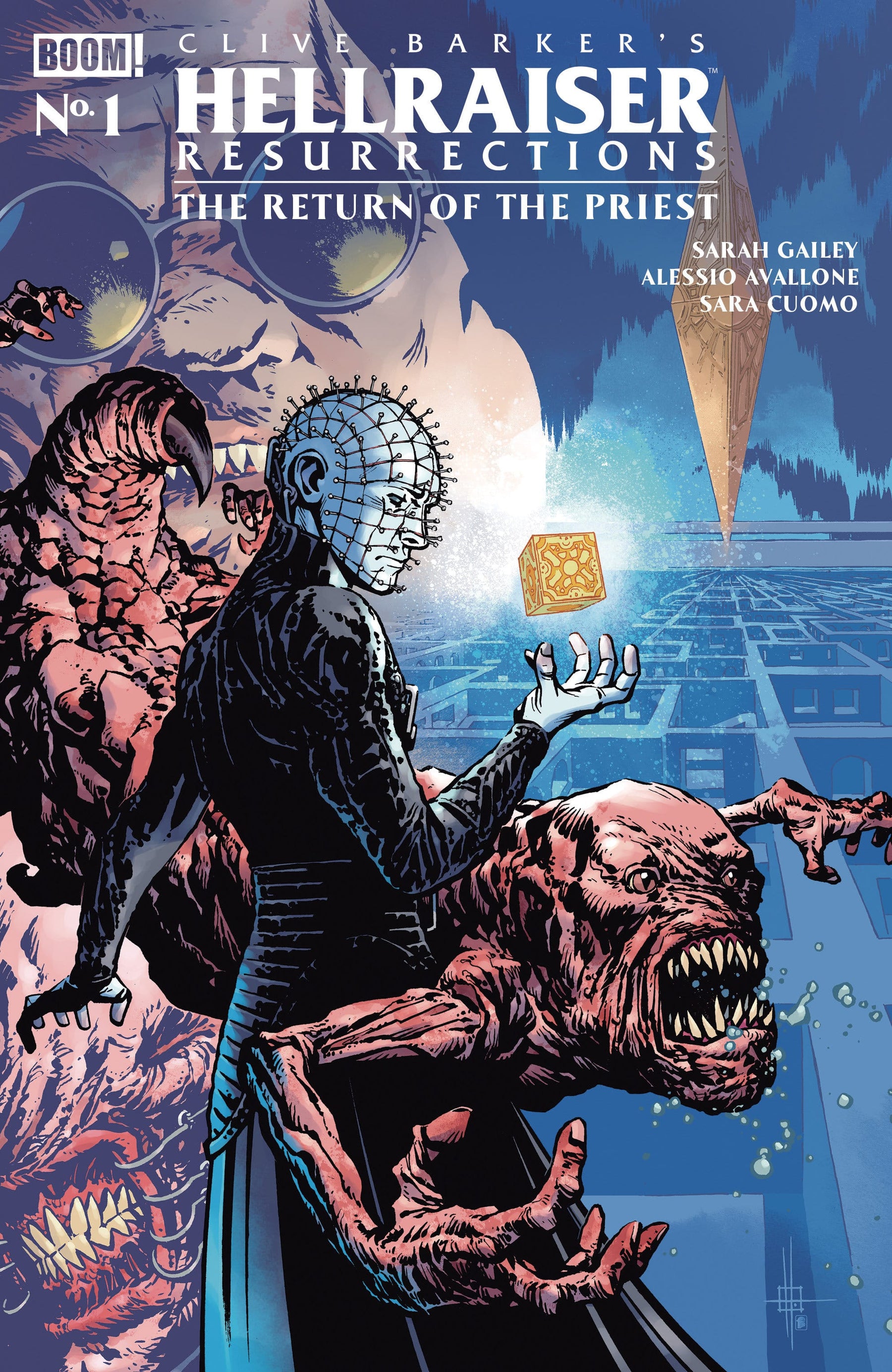 Hellraiser: Resurrections - The Return of the Priest #1 A Main (Dressed, Howard) (Release Date: 09/30/2026)