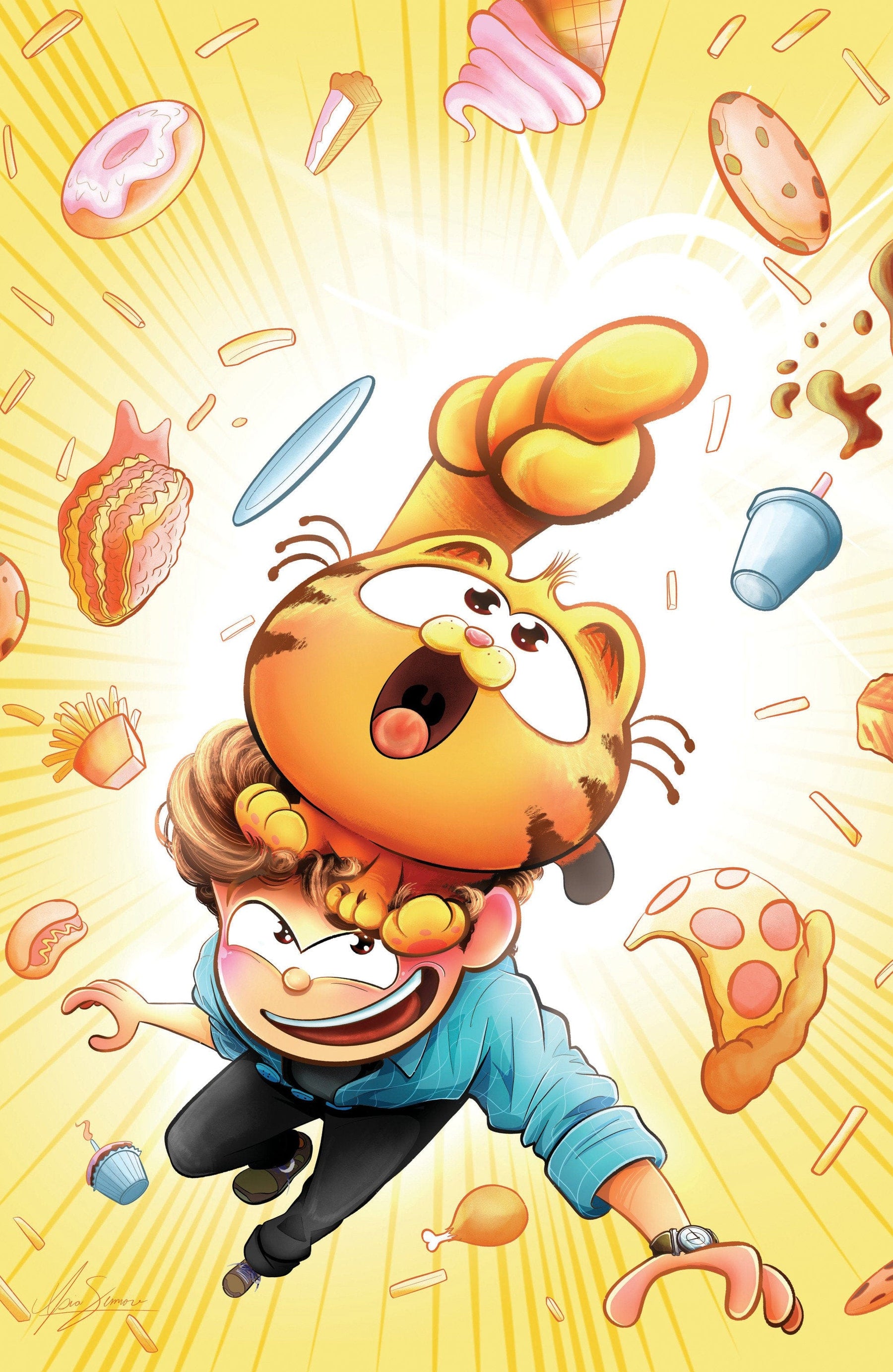 Baby Garfield #1 F 1:15 INCV (Full Art, Simone)