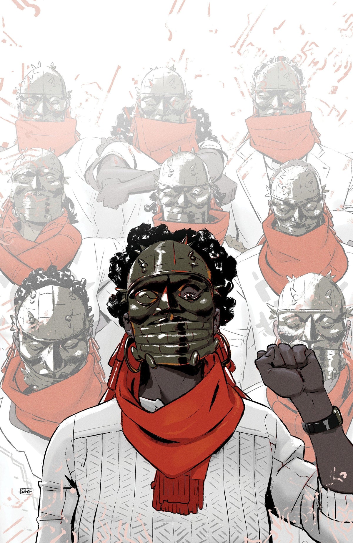 Boom Entertainment Comic Books > Incentives Bronze Faces #5 C 1:10 INCV (Full Art, Shof) 84428401248505031 PRH-84428401248505031