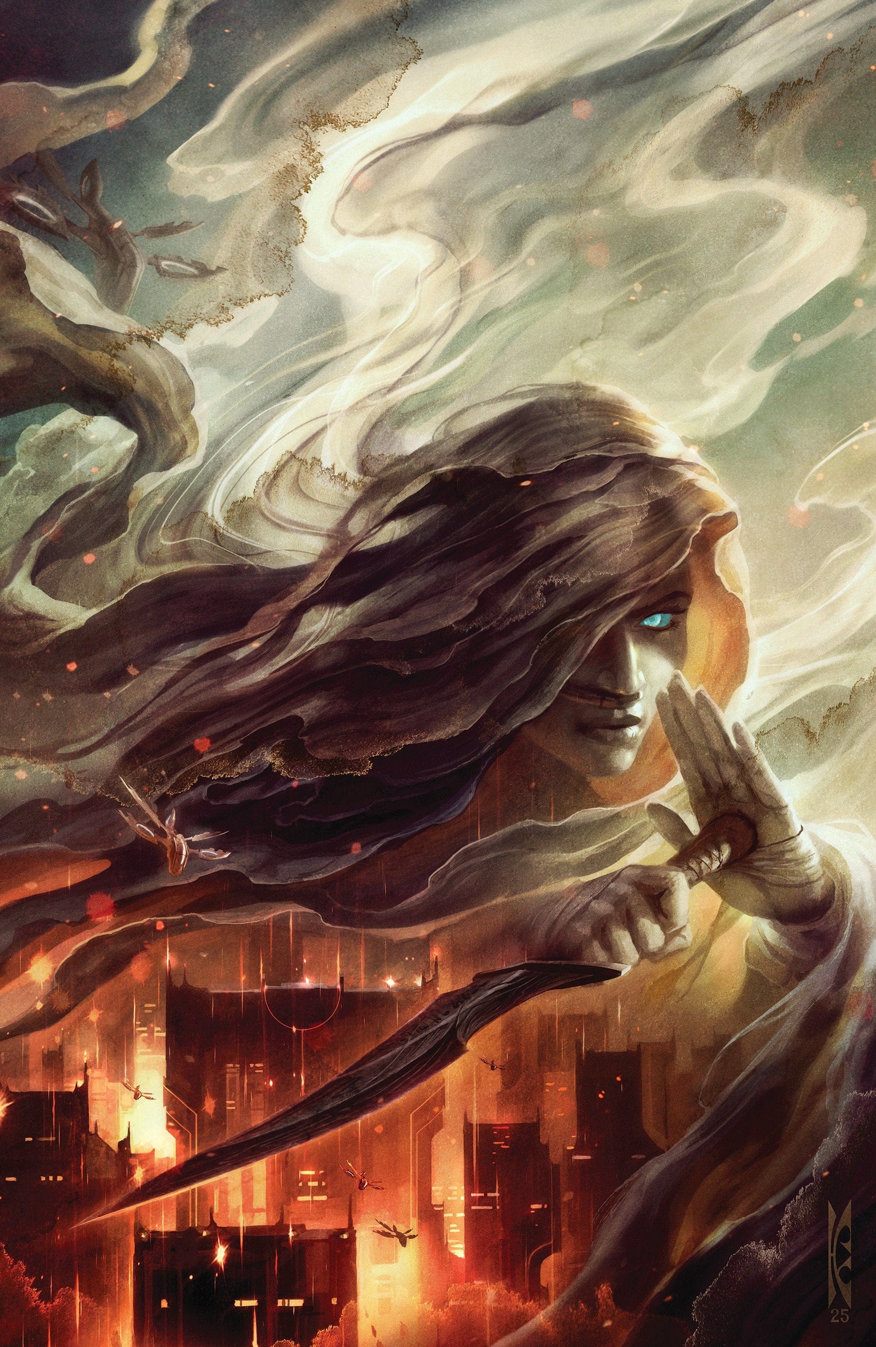 Dune: Edge of a Crysknife: Hiding Among Harkonnens #1 E Unlockable Variant (Full Art, Swanland)