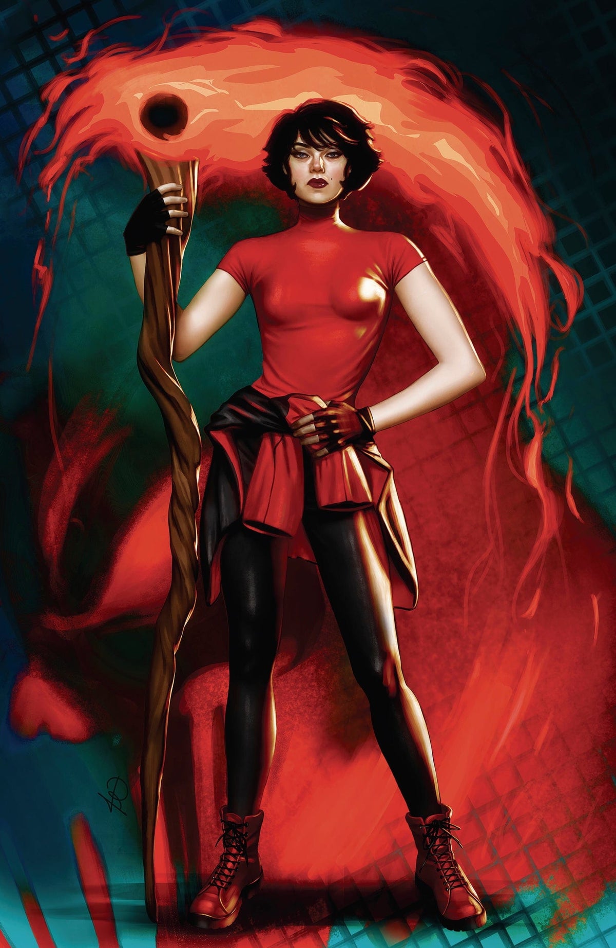 Boom Entertainment Comic Books > Incentives Grim #24 E 1:20 INCV BOOM 20th Anniversary Variant (Full Art, Puebla) 84428400856324051 PRH-84428400856324051