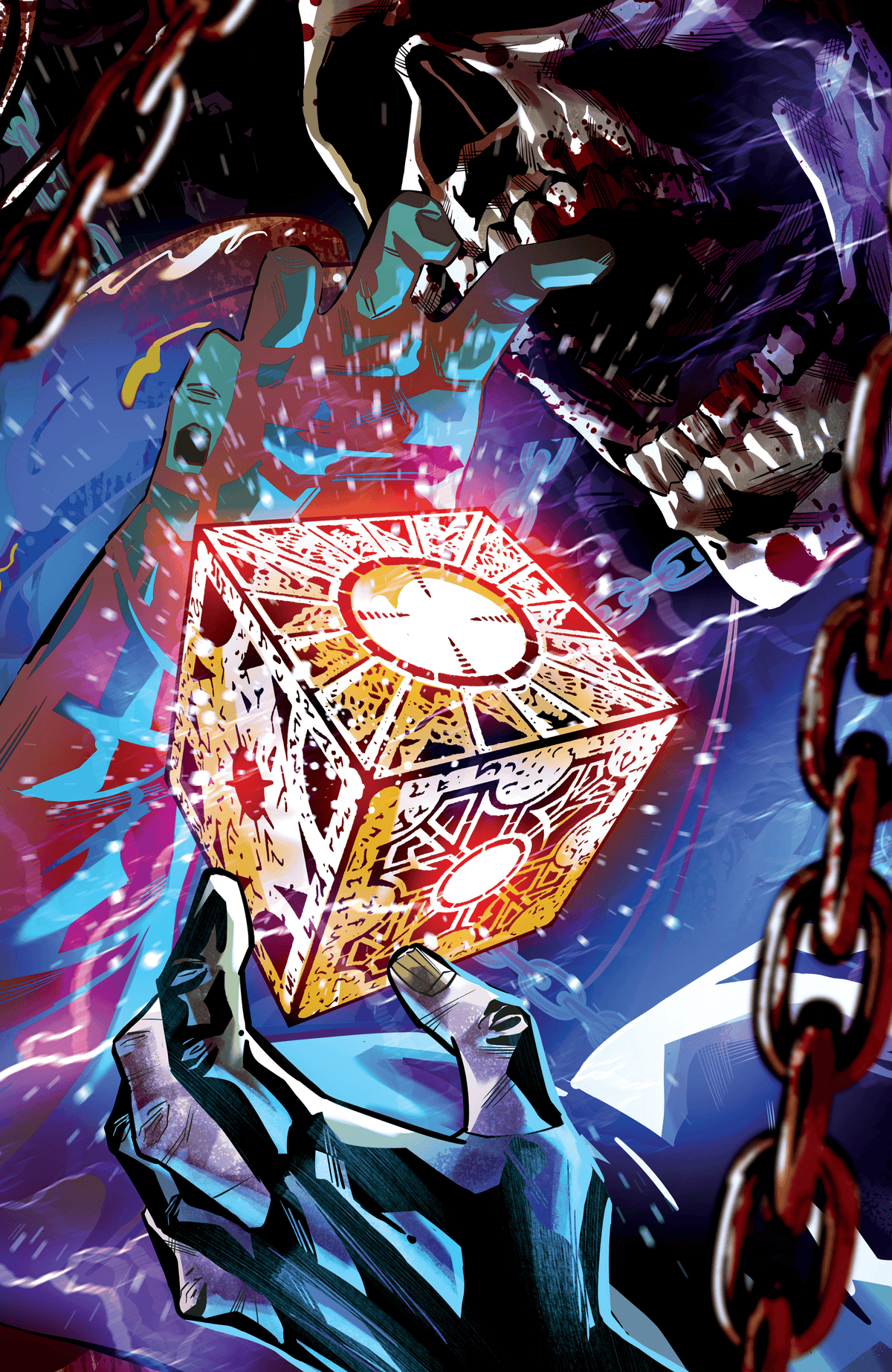 Boom Entertainment Comic Books > Incentives Hellraiser: Resurrections - New Wounds #1 D 1:10 INCV (Full Art, Sabbatini) (Release Date: 09/02/2026) 84428401364201041 PRH-84428401364201041