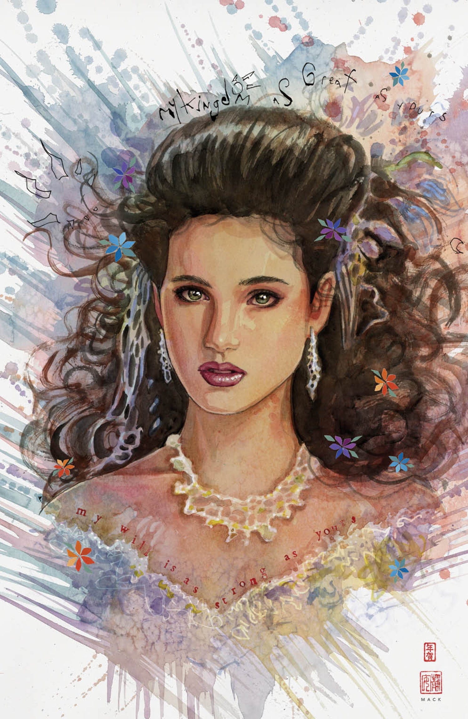 Jim Henson's Labyrinth #8 D 1:25 INCV (Full Art, Mack)