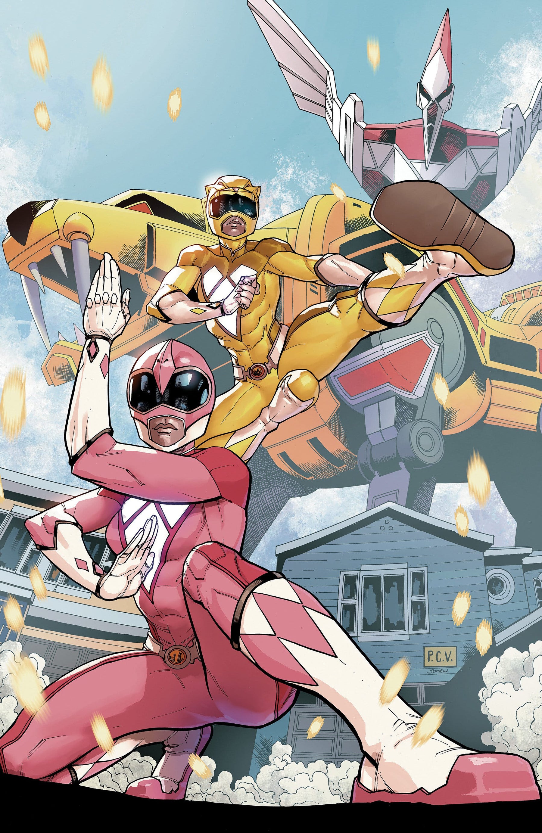 Mighty Morphin Power Rangers (2026) #3 F 1:10 INCV Foil Variant (Full Art, Foil, Sevy) (Release Date: 08/26/2026)