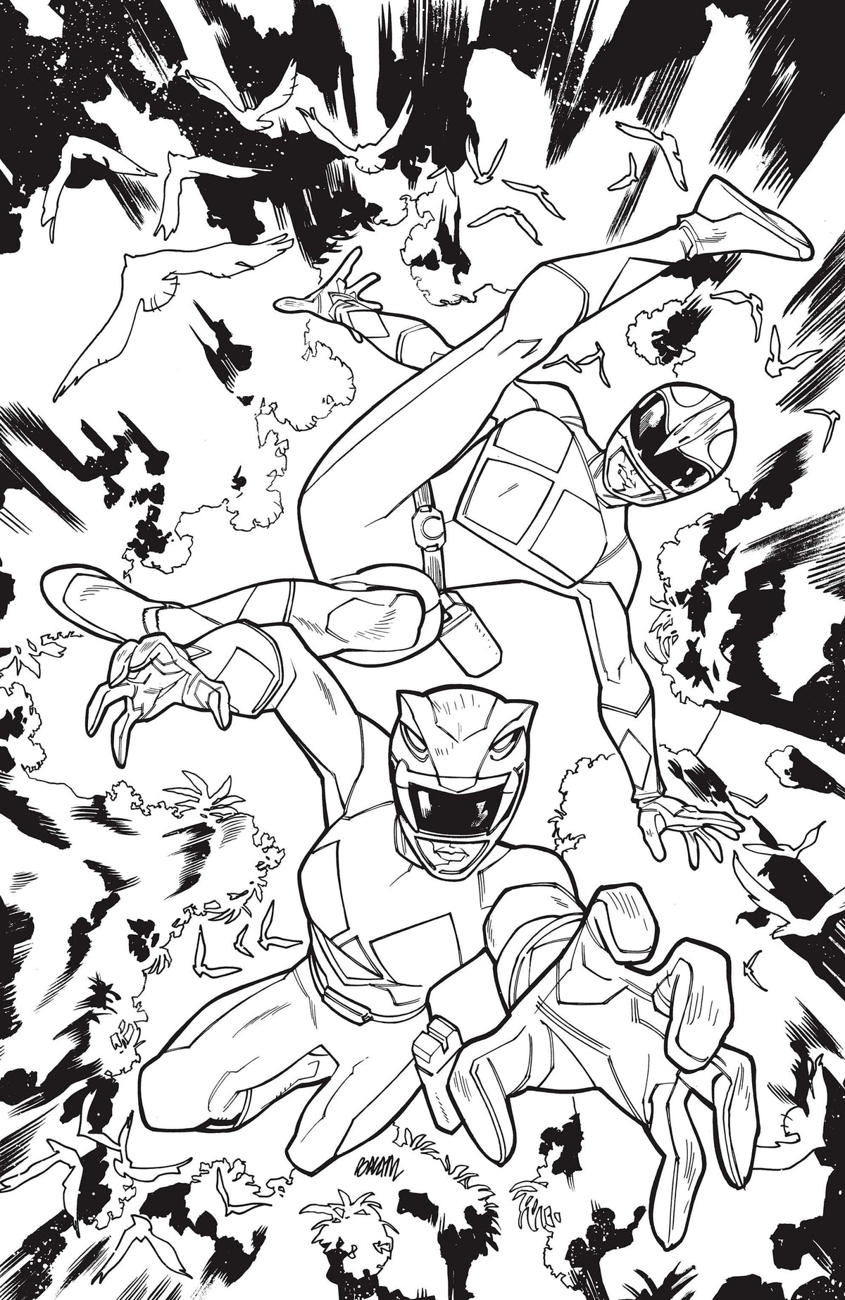 Boom Entertainment Comic Books > Incentives Mighty Morphin Power Rangers (2026) #3 H 1:25 INCV Variant (Full Art, BalÃ¡m) (Release Date: 08/26/2026) 84428401334503081 PRH-84428401334503081