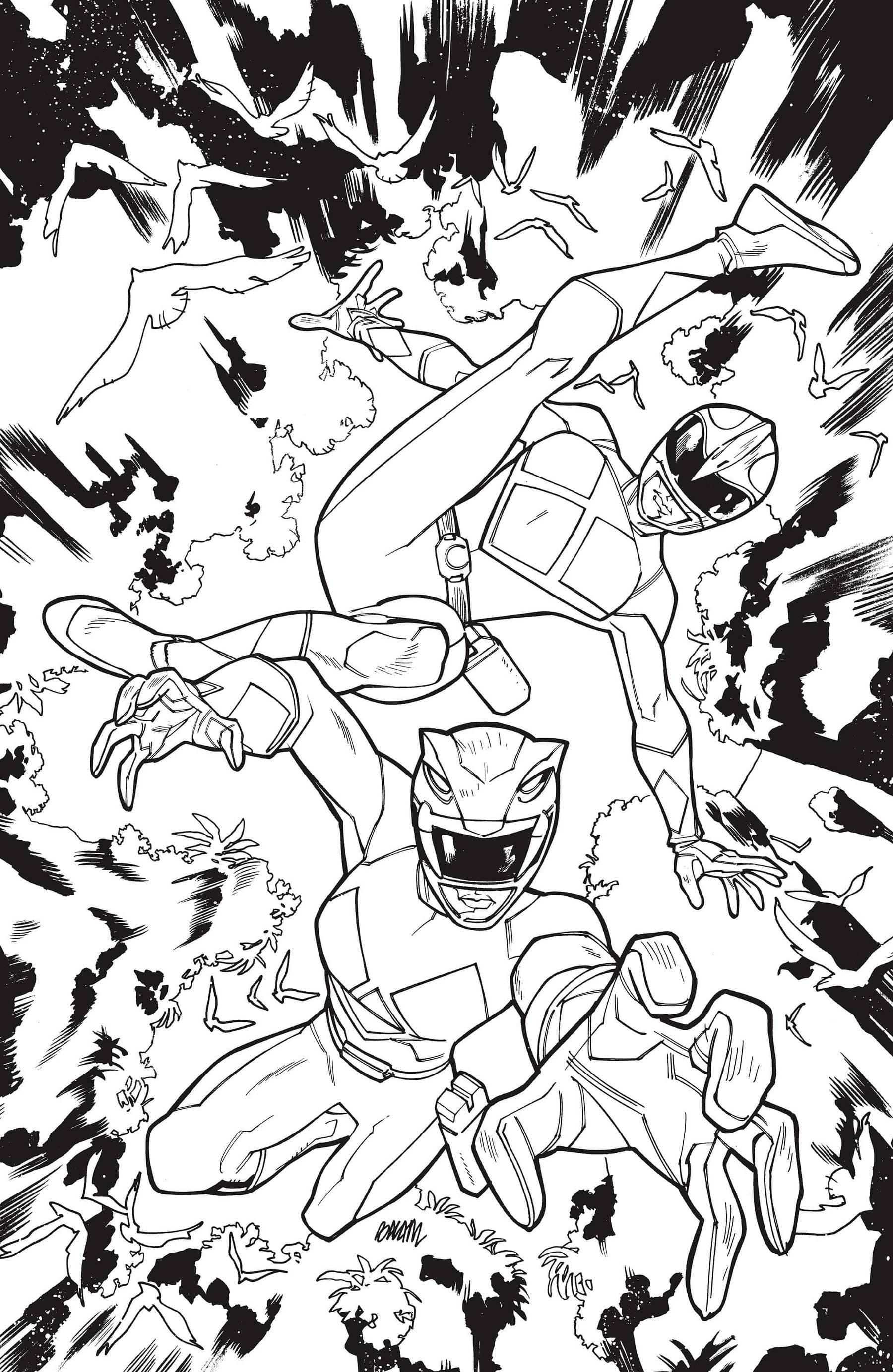 Mighty Morphin Power Rangers (2026) #3 H 1:25 INCV Variant (Full Art, BalÃ¡m) (Release Date: 08/26/2026)