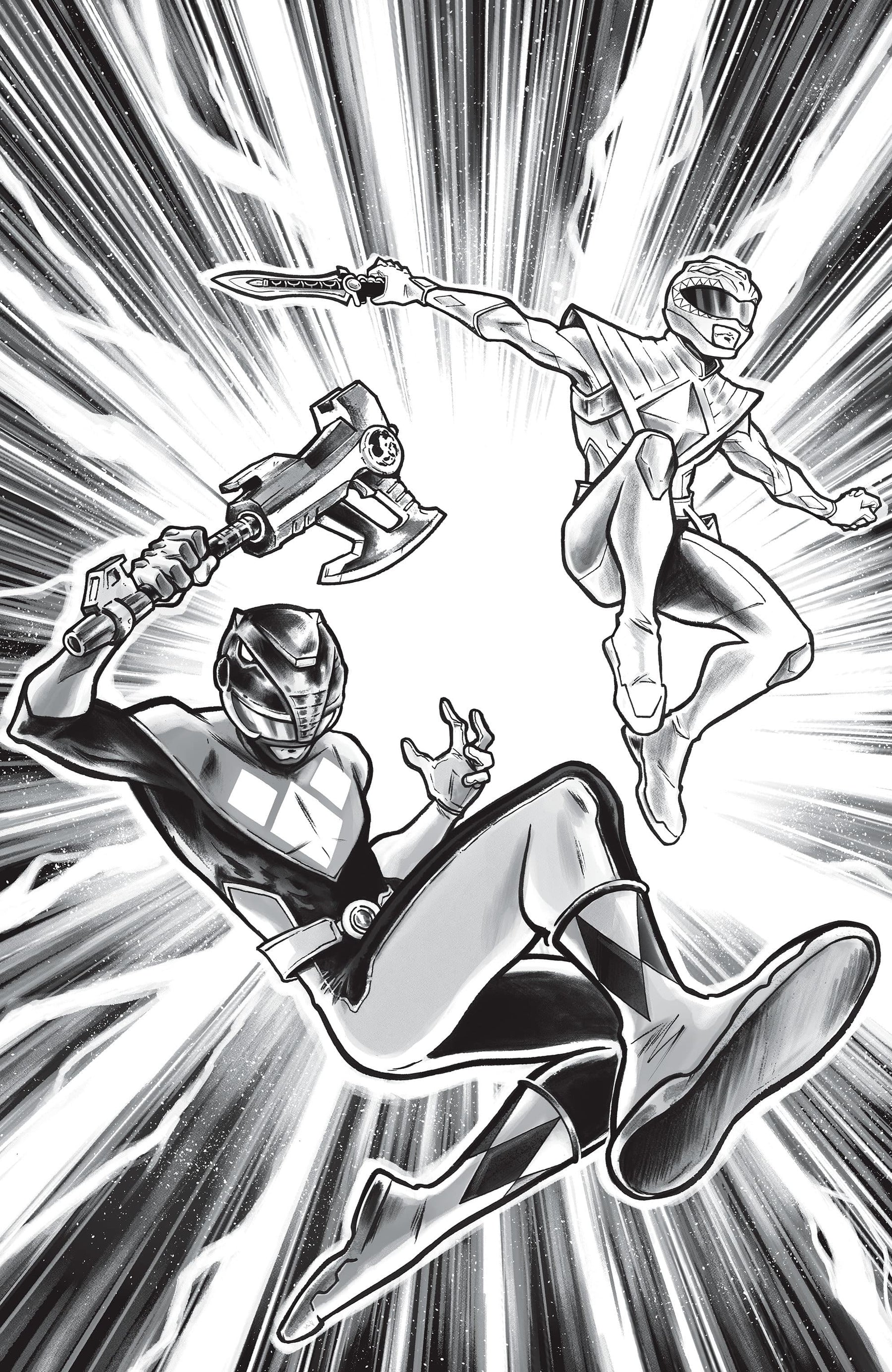 Mighty Morphin Power Rangers (2026) #5 H 1:25 INCV Variant (Full Art, Di Gianfelice) (Release Date: 10/28/2026)