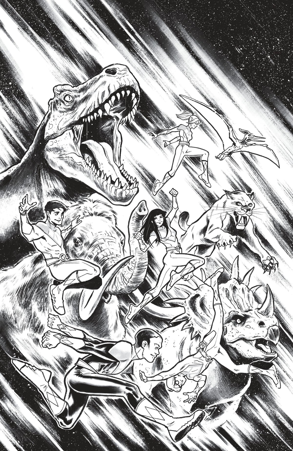 Boom Entertainment Comic Books > Incentives Mighty Morphin Power Rangers (2026) #6 H 1:25 INCV Variant (Full Art, Campana) (Release Date: 11/25/2026) 84428401334506081 PRH-84428401334506081