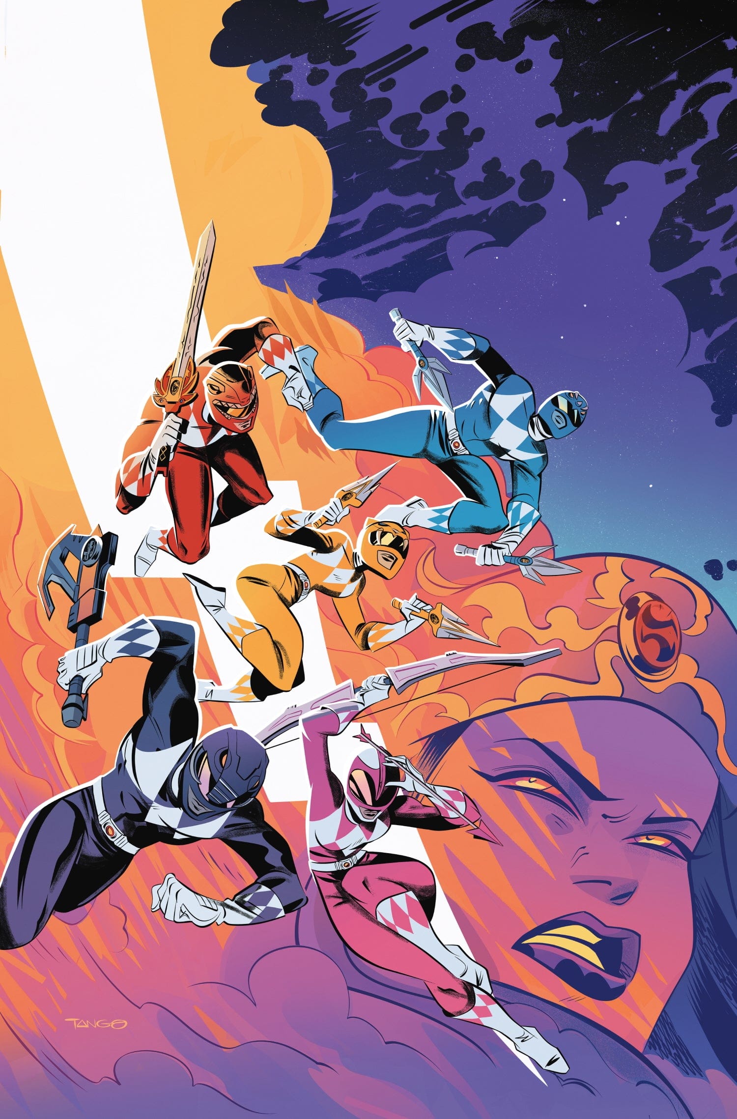 Mighty Morphin Power Rangers: Rita's Rewind #1 D 1:10 INCV (Full Art, Tango)