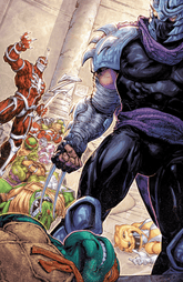 Boom Entertainment Comic Books > Incentives Mighty Morphin Power Rangers/Teenage Mutant Ninja Turtles III #3 M 1:5 FOC INCV (Full Art, Foil Stamp, TBD) 84428401272003131 PRH-84428401272003131