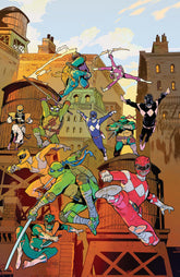 Boom Entertainment Comic Books > Incentives Mighty Morphin Power Rangers/Teenage Mutant Ninja Turtles III #5 F 1:25 INCV (Full Art, Balam) 84428401272005061 PRH-84428401272005061