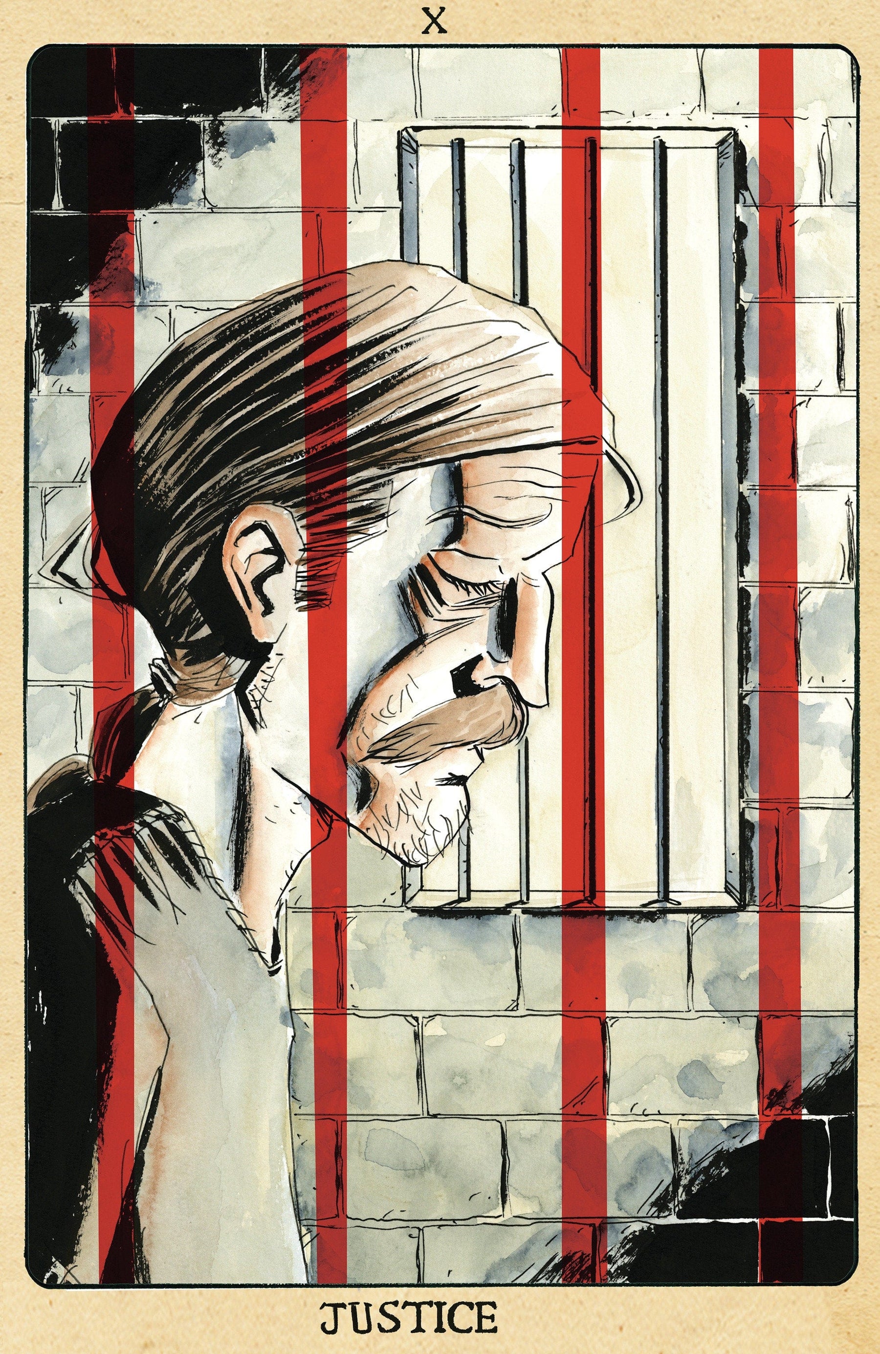 Minor Arcana #10 D 1:10 INCV Tarot Card Variant (Full Art, Lemire)