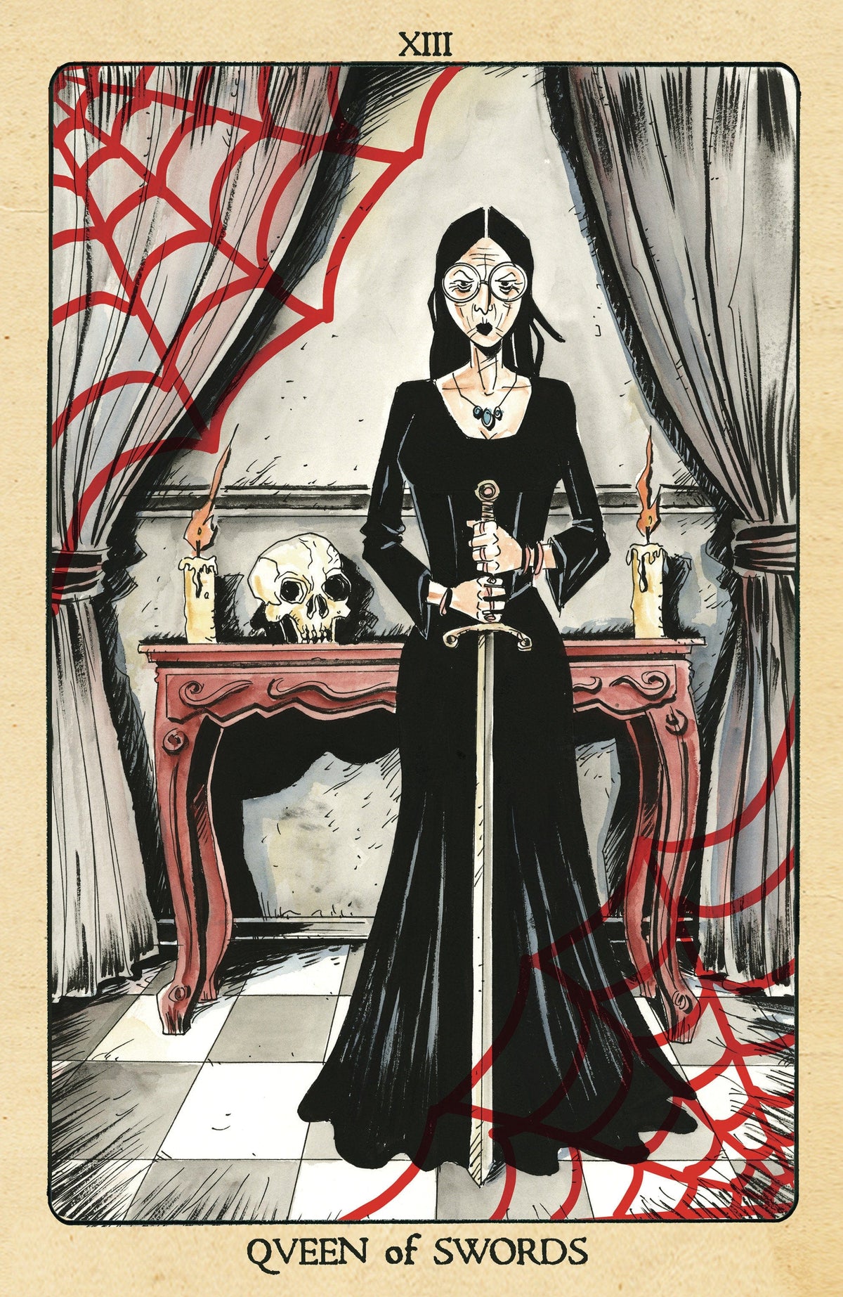 Boom Entertainment Comic Books > Incentives Minor Arcana #13 C 1:10 INCV Tarot Card Variant (Full Art, Lemire) 84428401135813031 PRH-84428401135813031