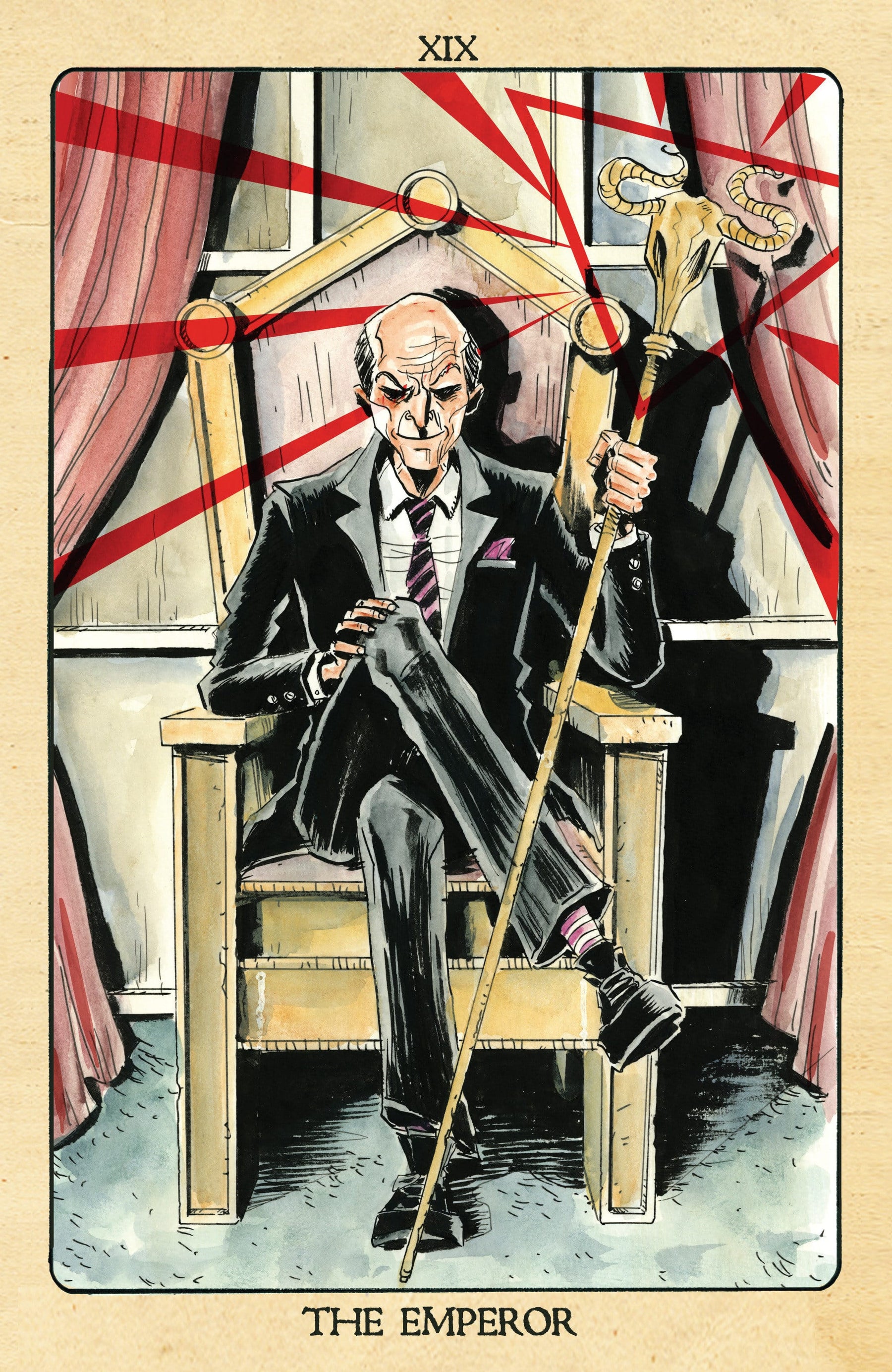 Minor Arcana #19 D 1:10 INCV Tarot Variant (Dressed, Lemire) (Release Date: 10/07/2026)
