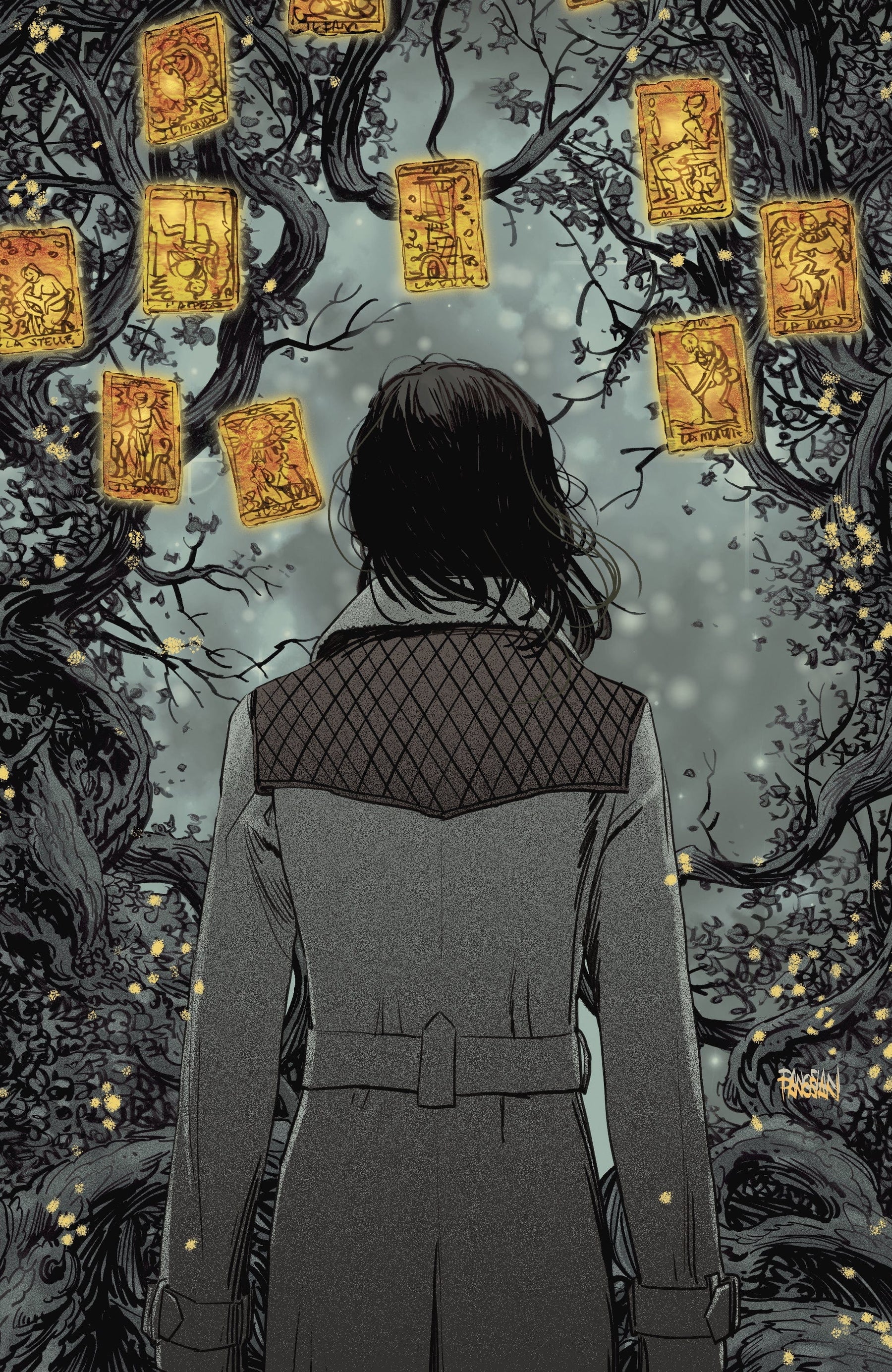 Minor Arcana #8 E 1:20 INCV BOOM 20th Anniversary Variant (Full Art, Panosian)
