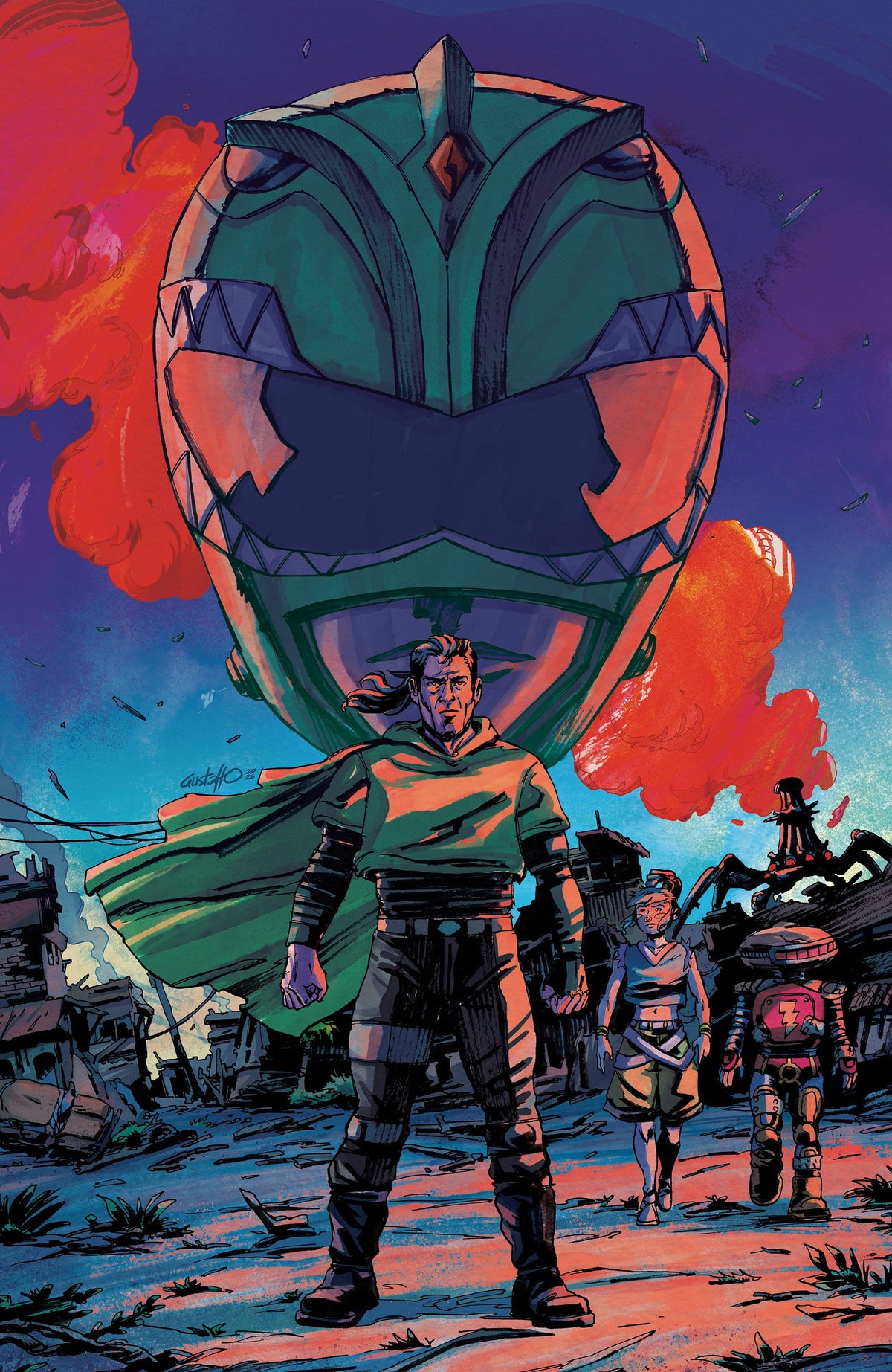 Boom Entertainment Comic Books > Incentives Power Rangers Green #1 G 1:10 INCV Foil Variant (Full Art, Foil, Vargas) (Release Date: 08/05/2026) 84428401346801071 PRH-84428401346801071