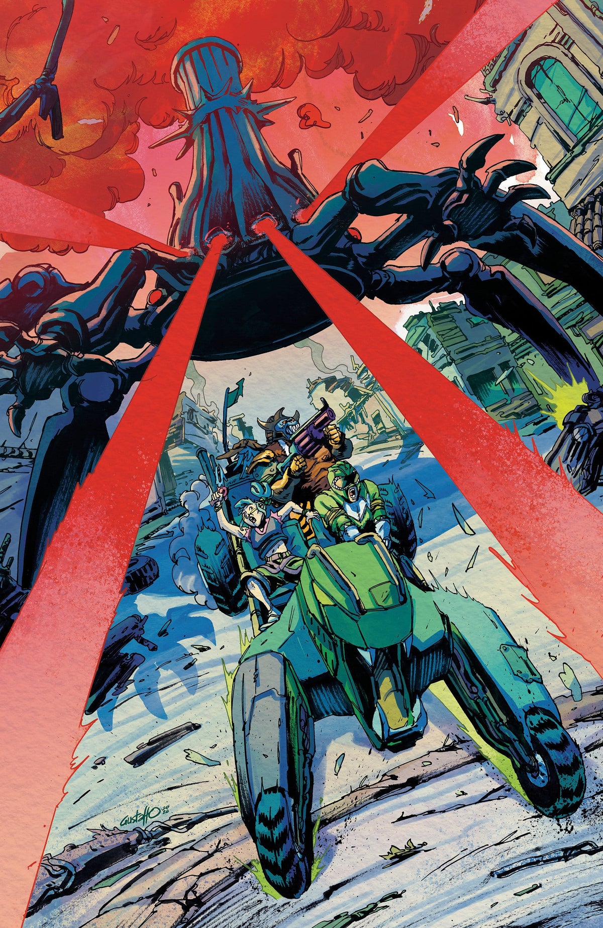 Boom Entertainment Comic Books > Incentives Power Rangers Green #2 E 1:10 INCV Foil Variant (Full Art, Foil, Vargas) (Release Date: 09/16/2026) 84428401346802051 PRH-84428401346802051
