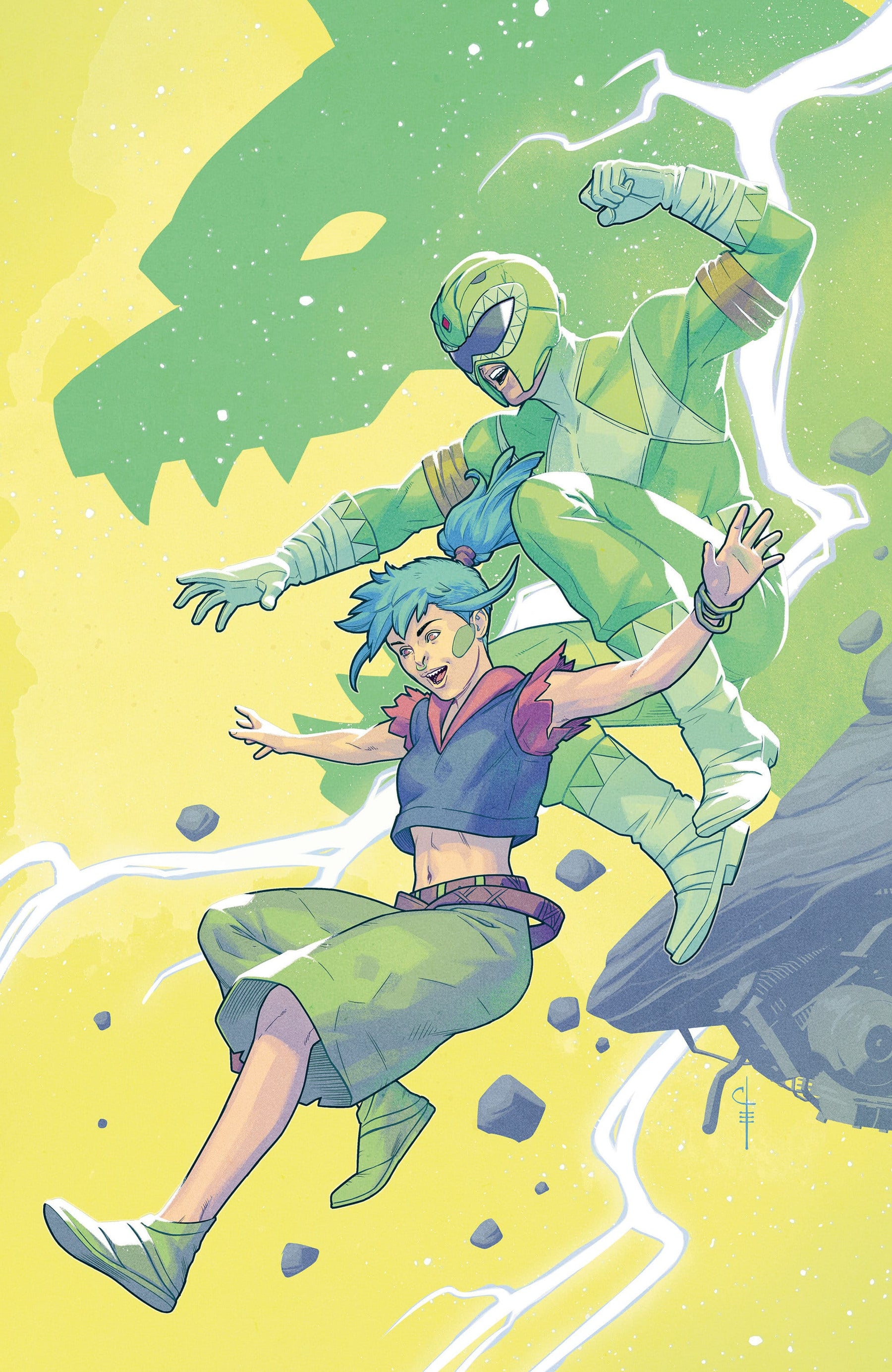 Power Rangers Green #2 F 1:20 INCV Variant (Full Art, Evenhuis) (Release Date: 09/16/2026)