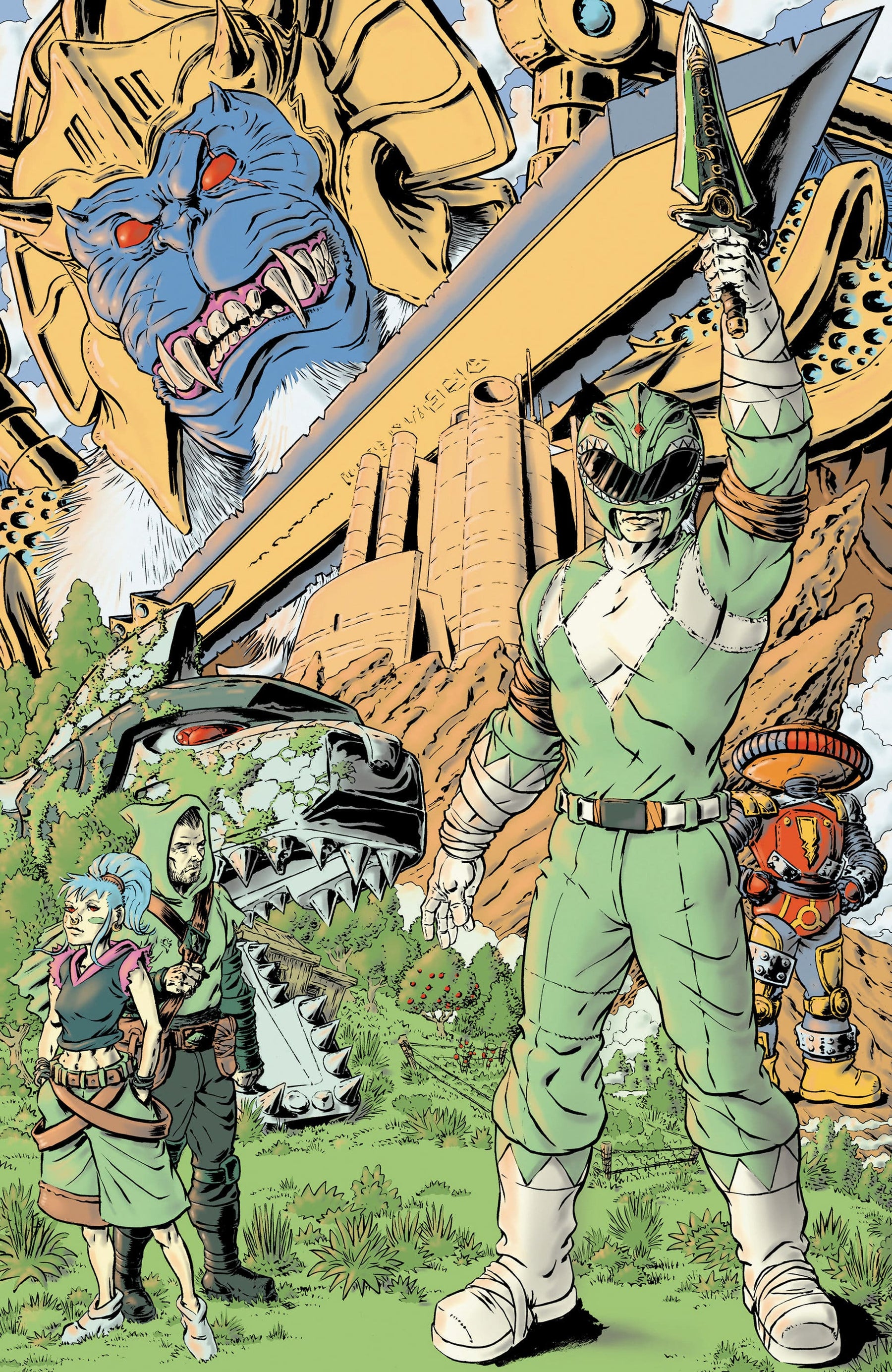 Power Rangers Green #3 F 1:20 INCV Variant (Full Art, Rasmussen) (Release Date: 10/21/2026)